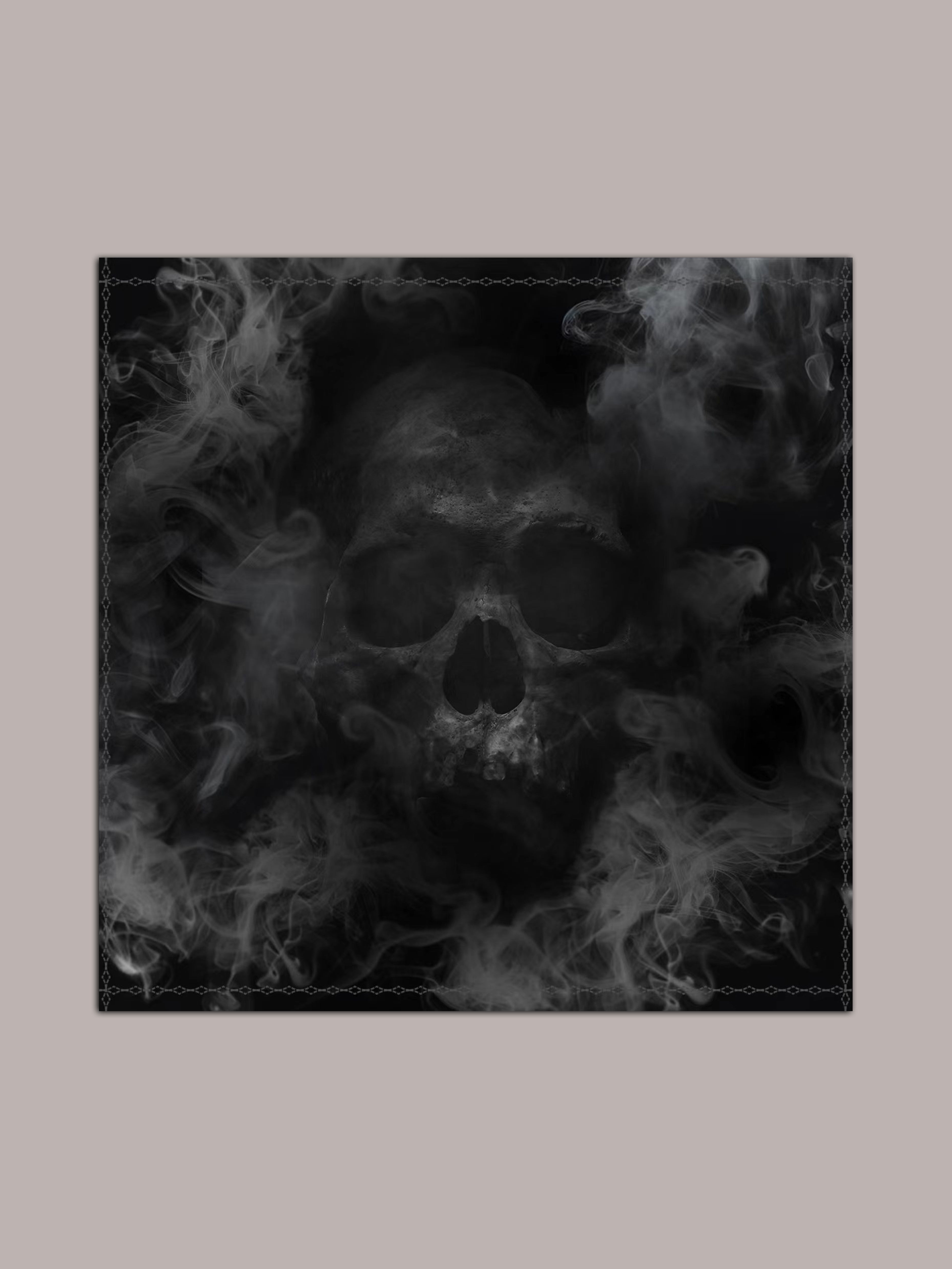 24AW "SKELETON-SMOG" SCARF