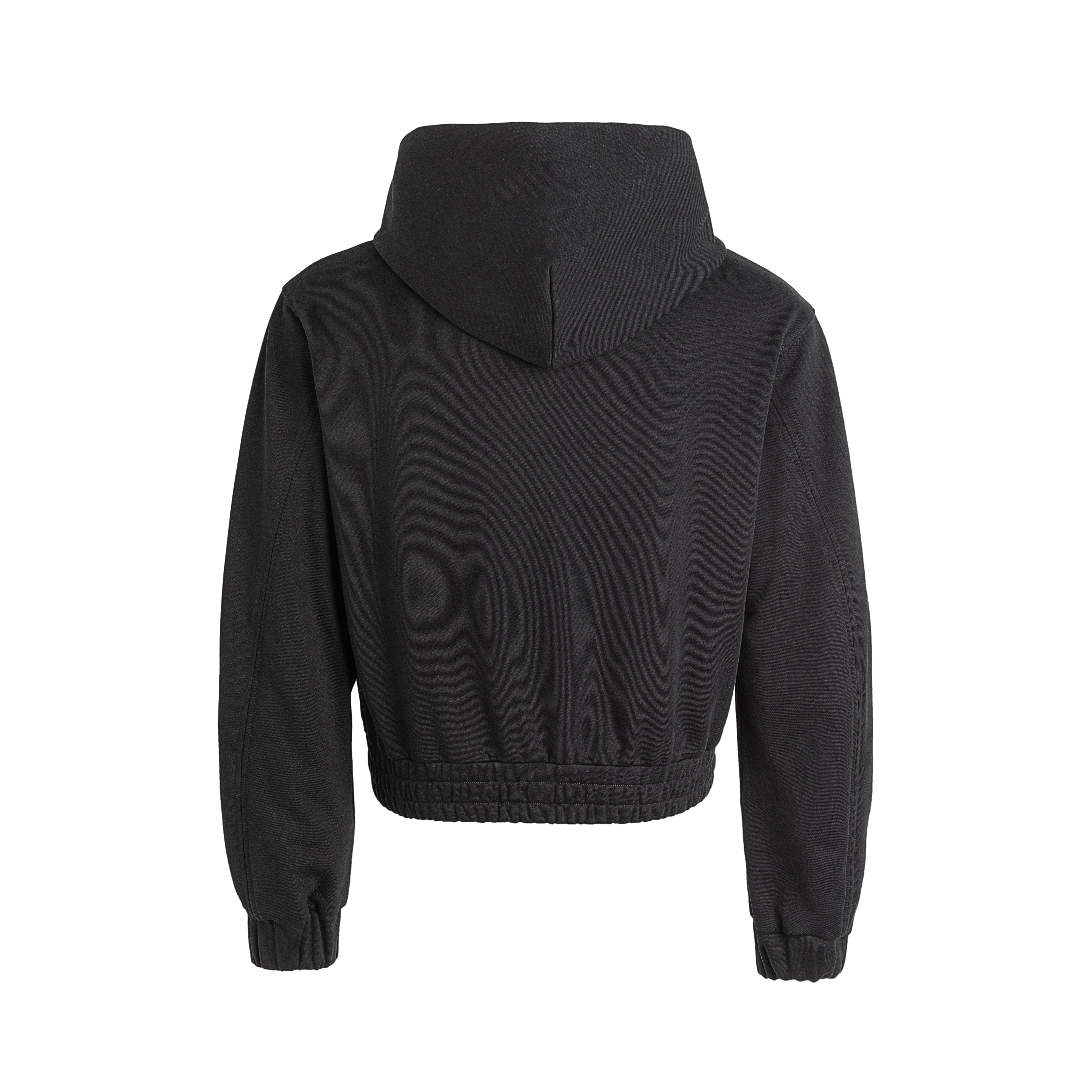 24FW Zip-Up Cropped Hoodie
