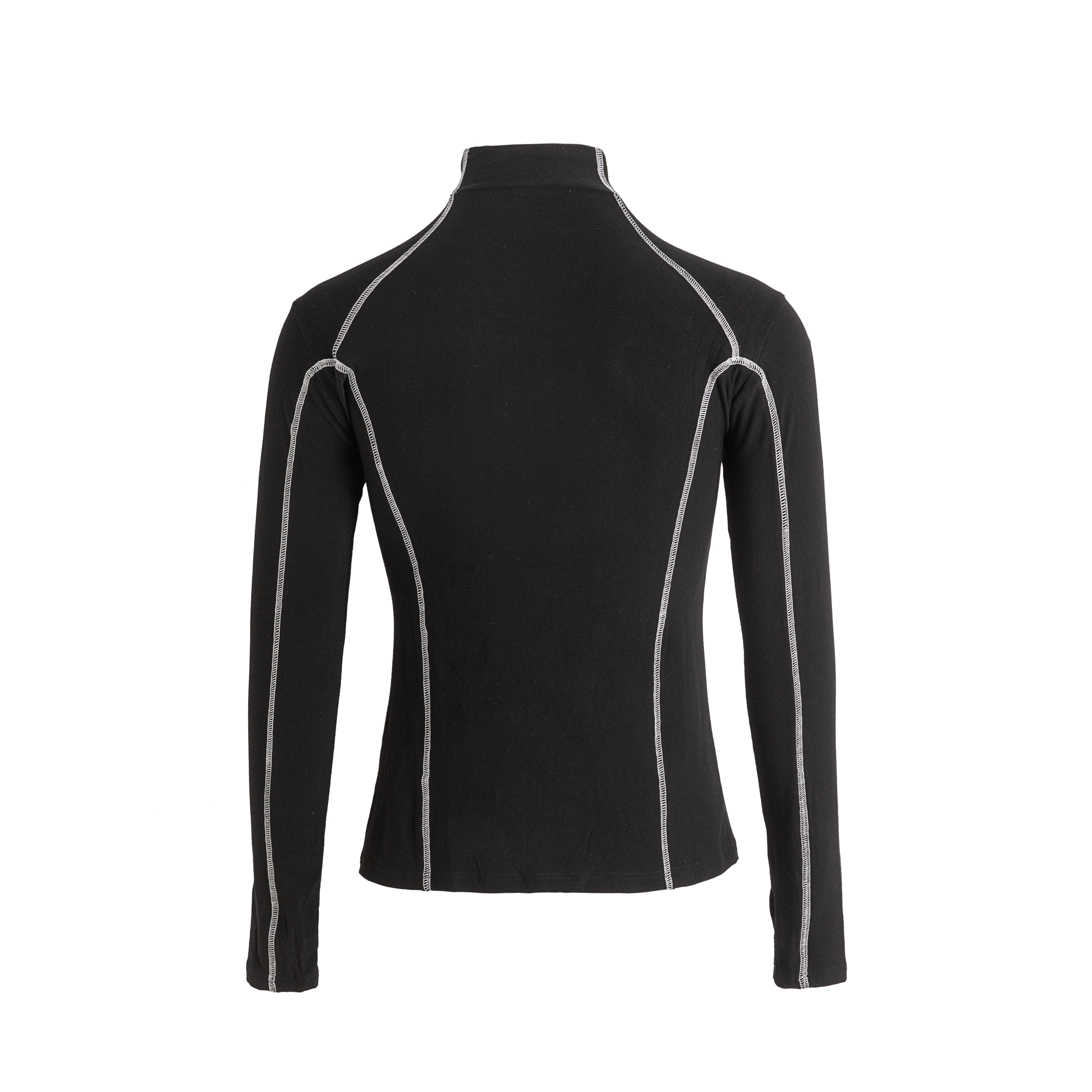 24FW Thread High-Collar Tee”