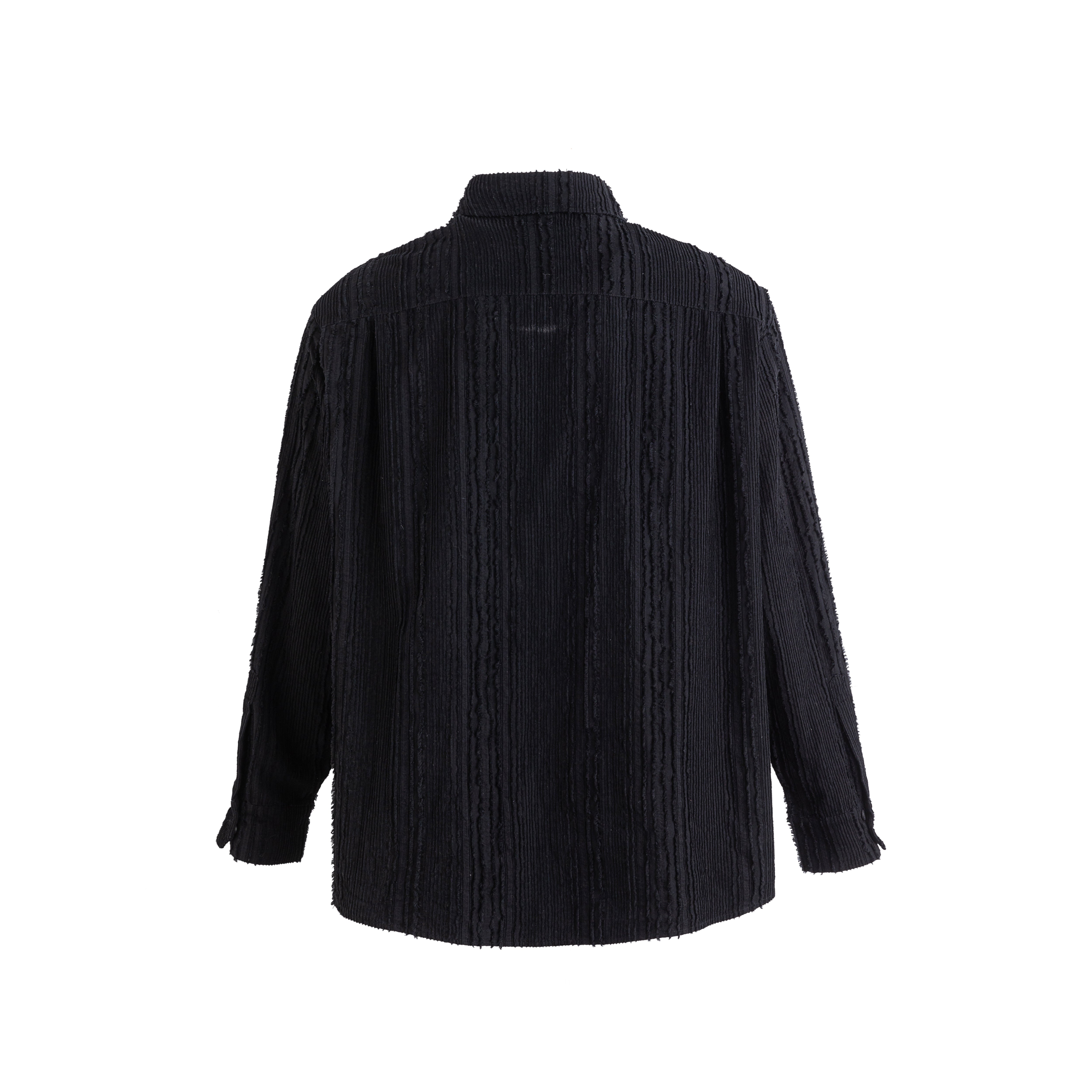 24SS Monochrome Muse Layered Shirt