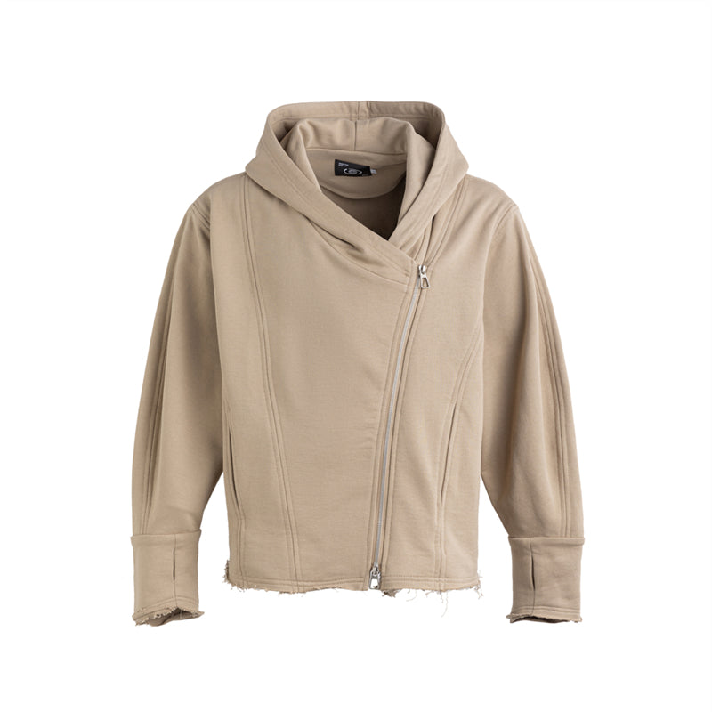 24SS Deconstructed Drift Zip Hoodie