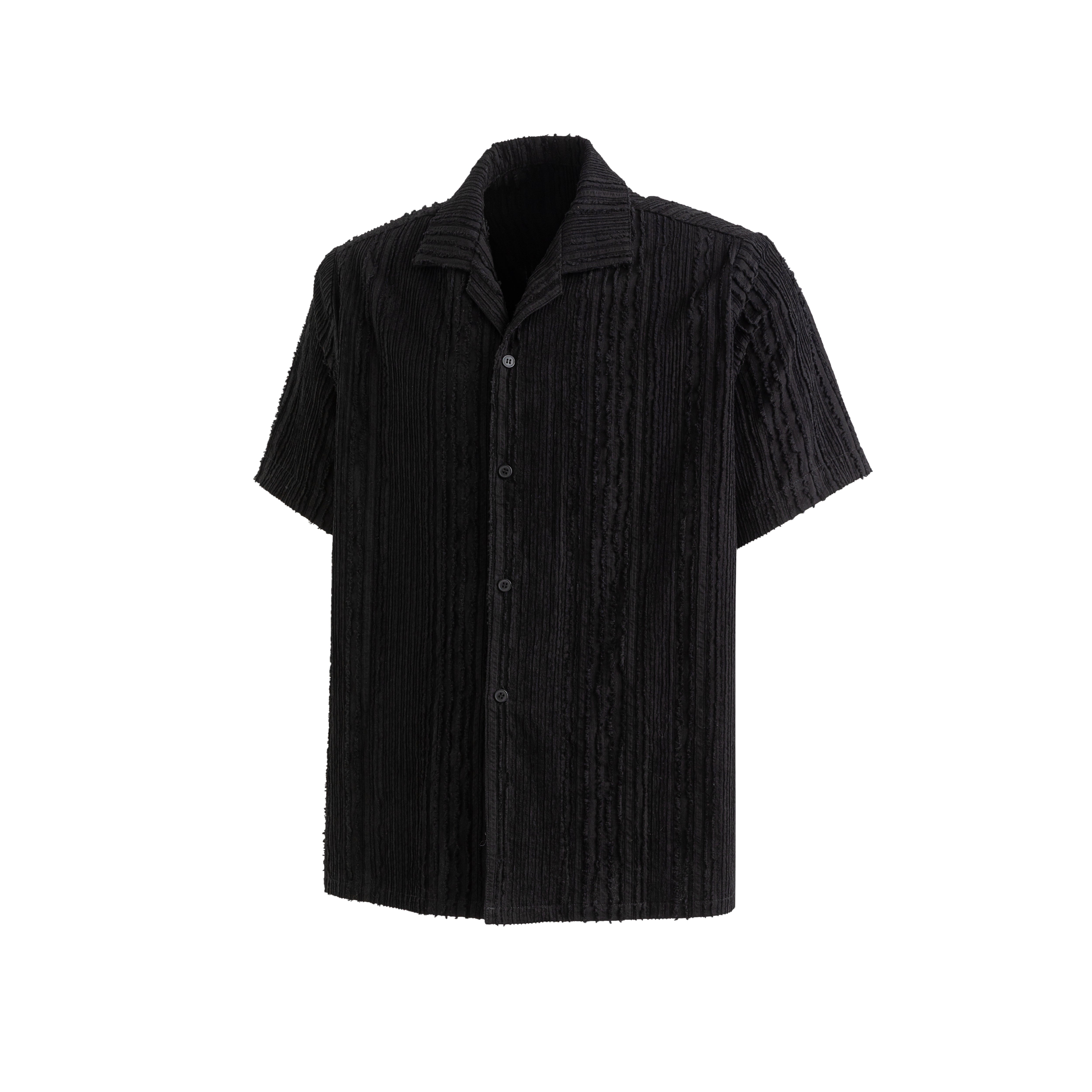 24SS Curved Line Stitch Shirt