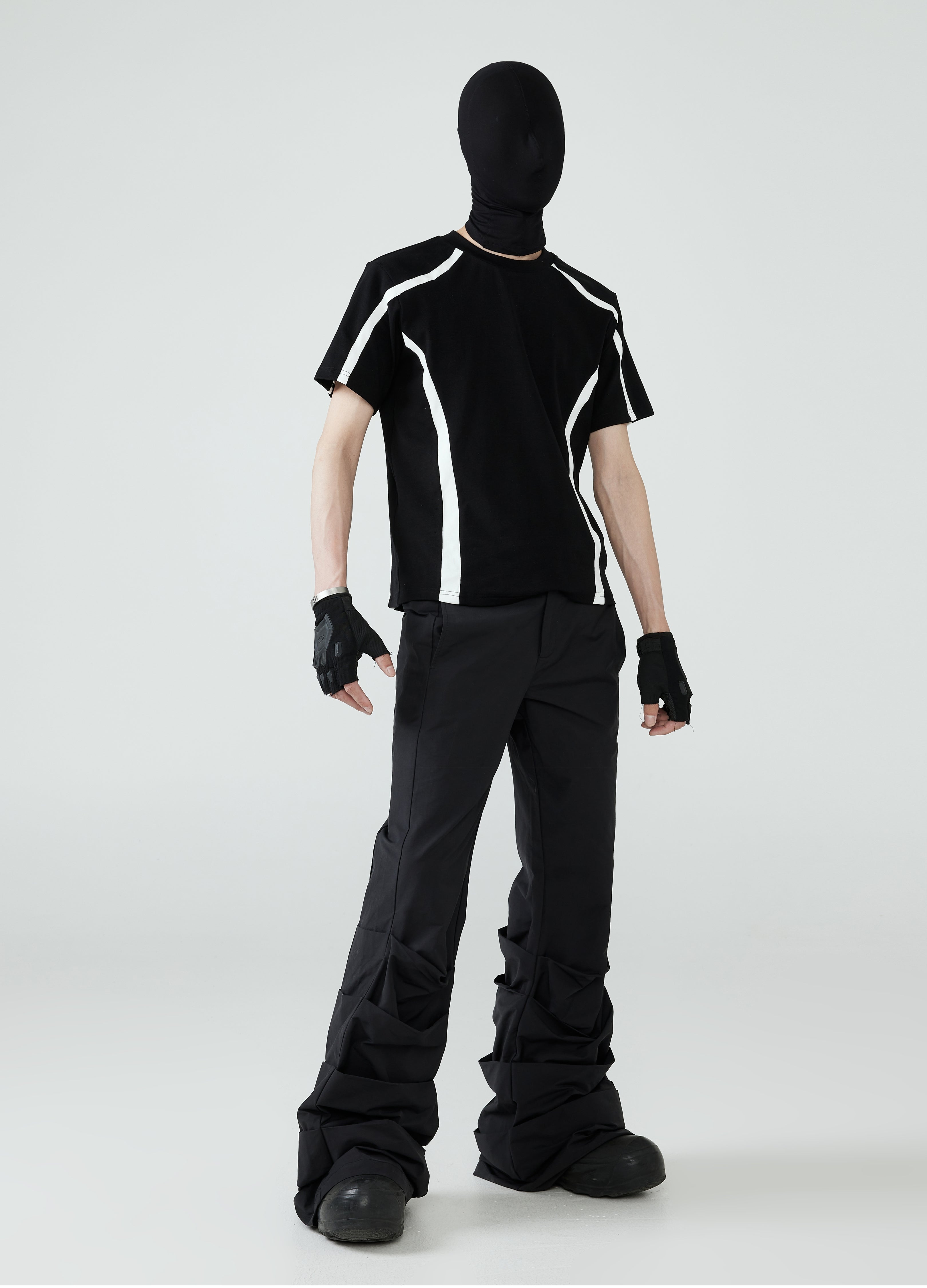 24SS Avant-Garde Color-Block Tee