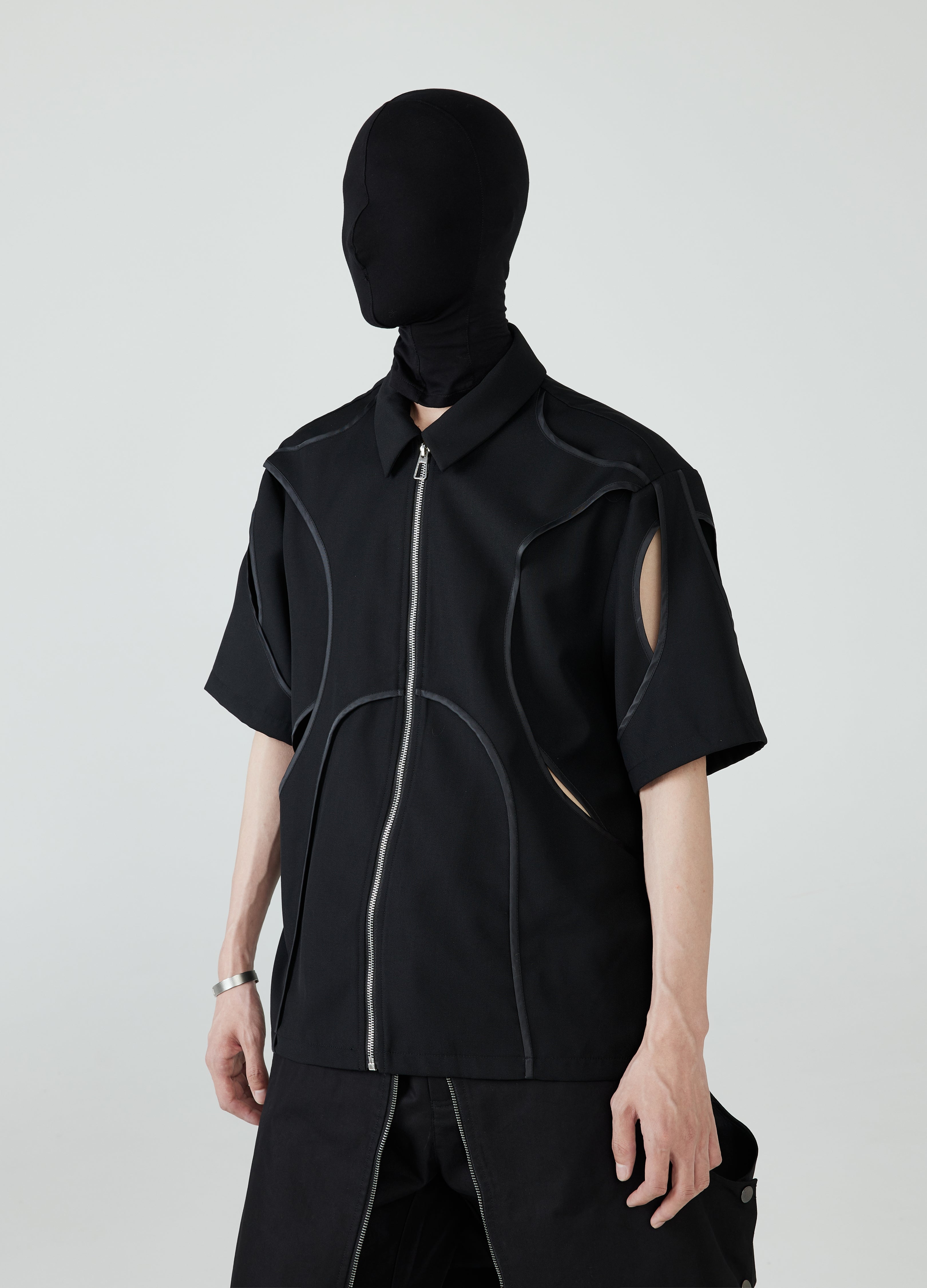 24SS Avant-Garde Hollow-Out Shirt