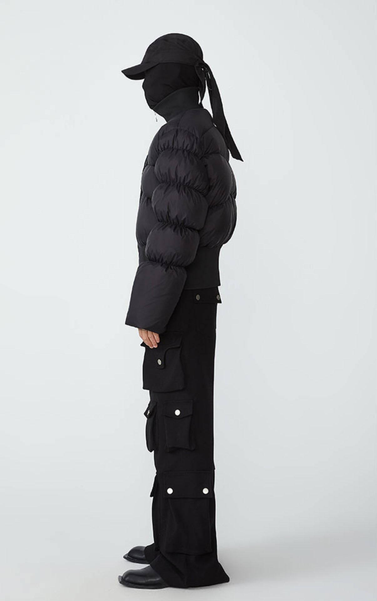 22FW Nocturnal Eclipse Crop Puffer