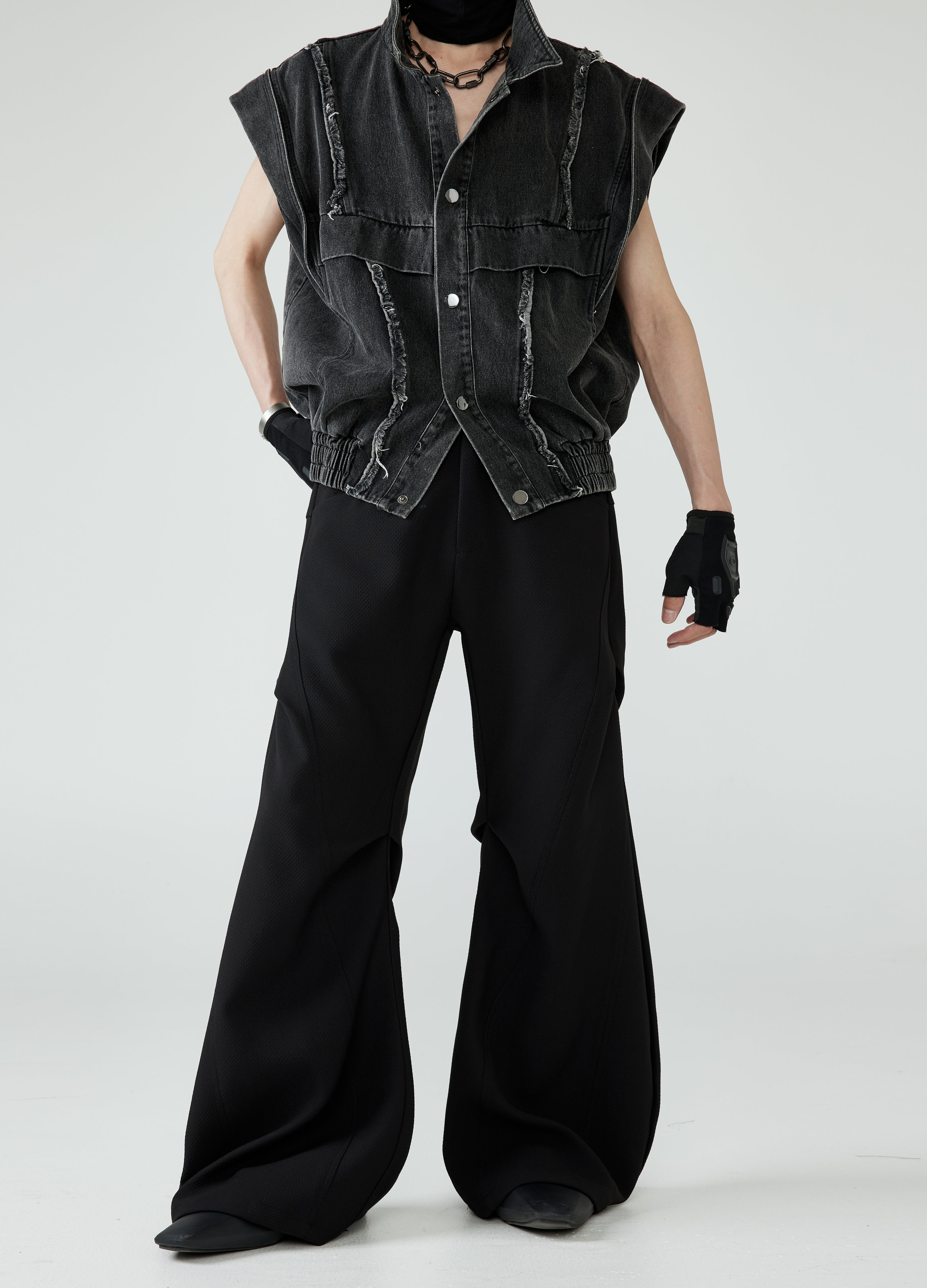 24SS Pleat Floor Pants