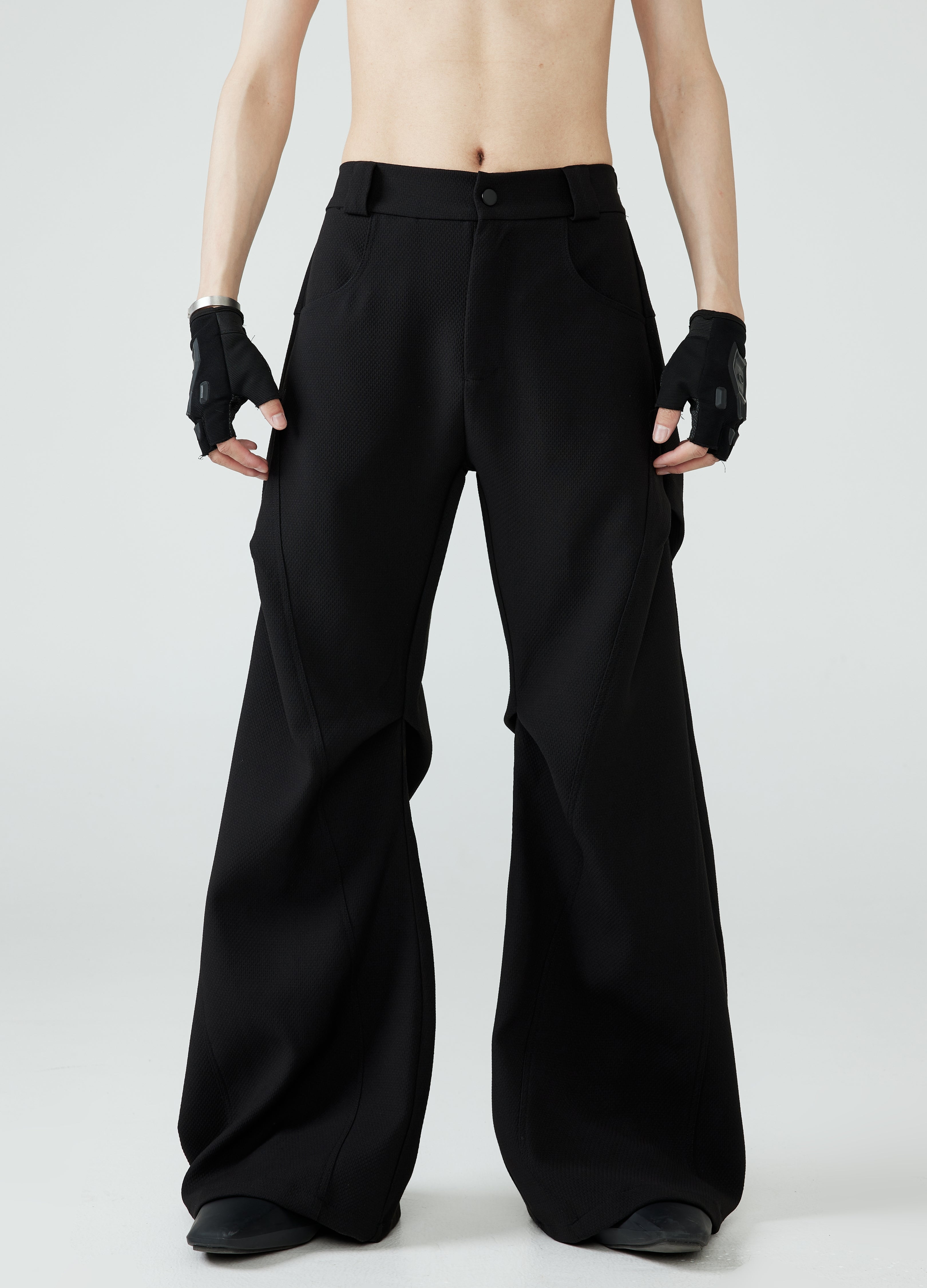 24SS Pleat Floor Pants