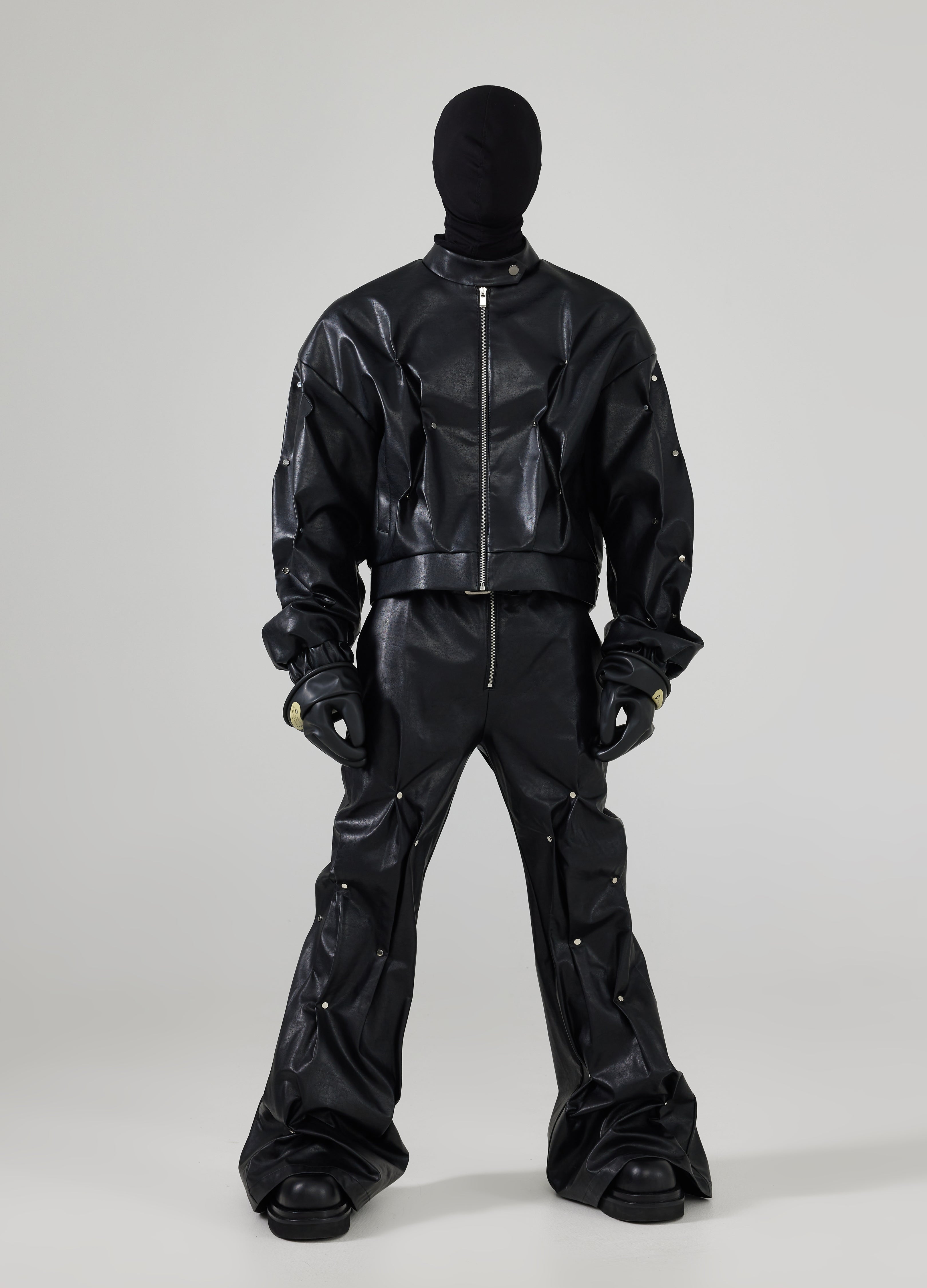 24FW Studded Cropped Jacket