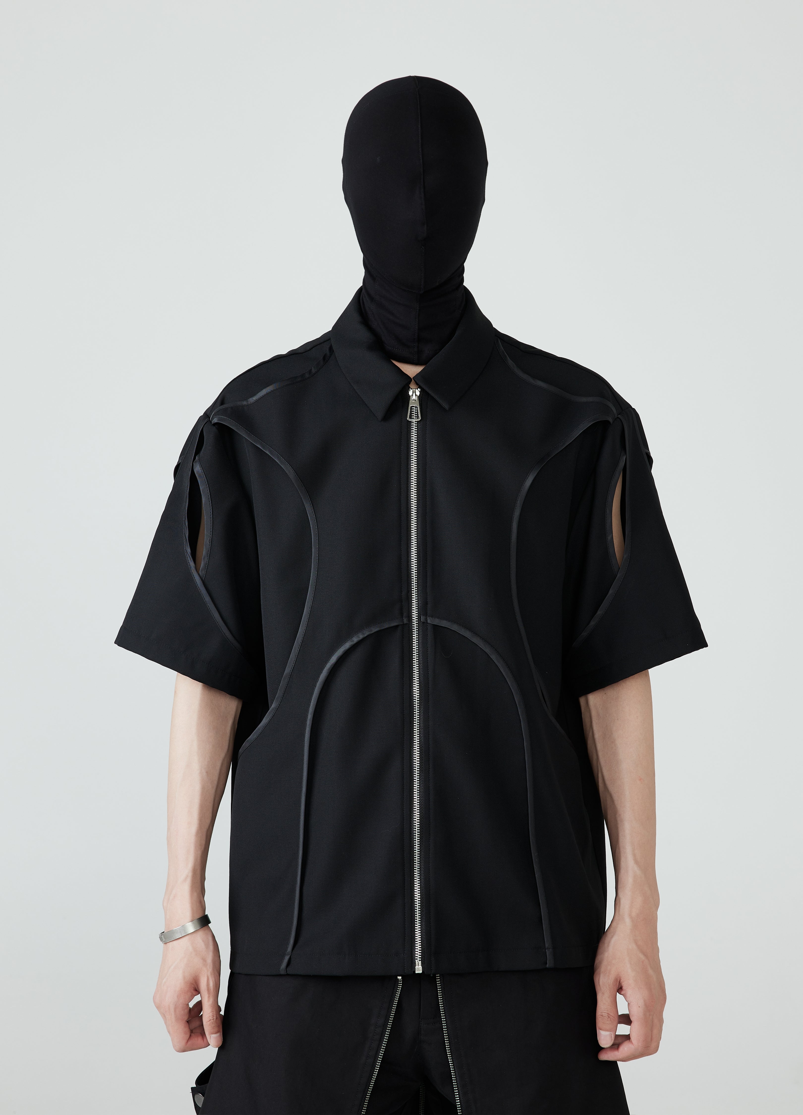 24SS Avant-Garde Hollow-Out Shirt