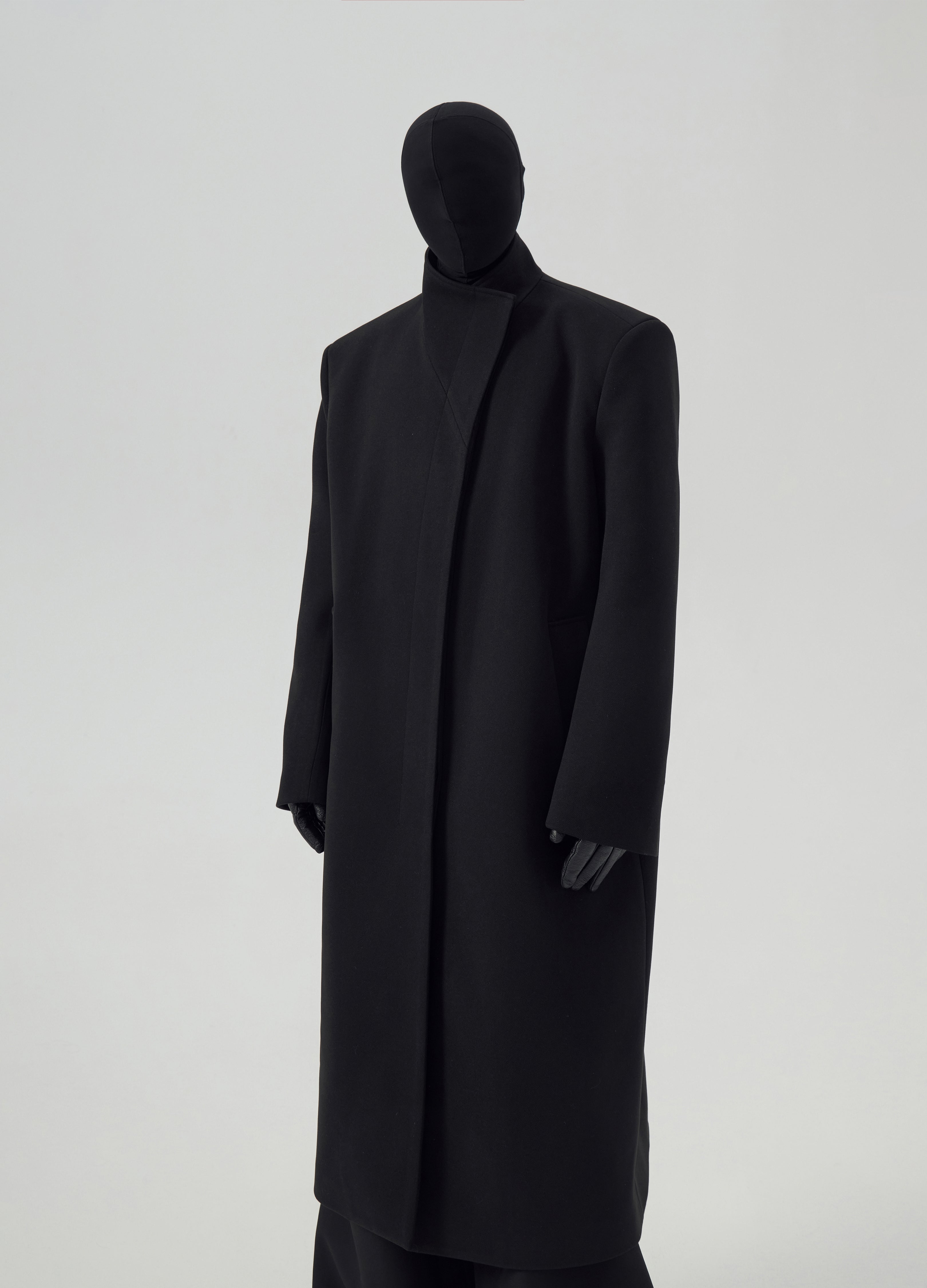 24FW CLASSIC STAND COLLAR LONG COAT