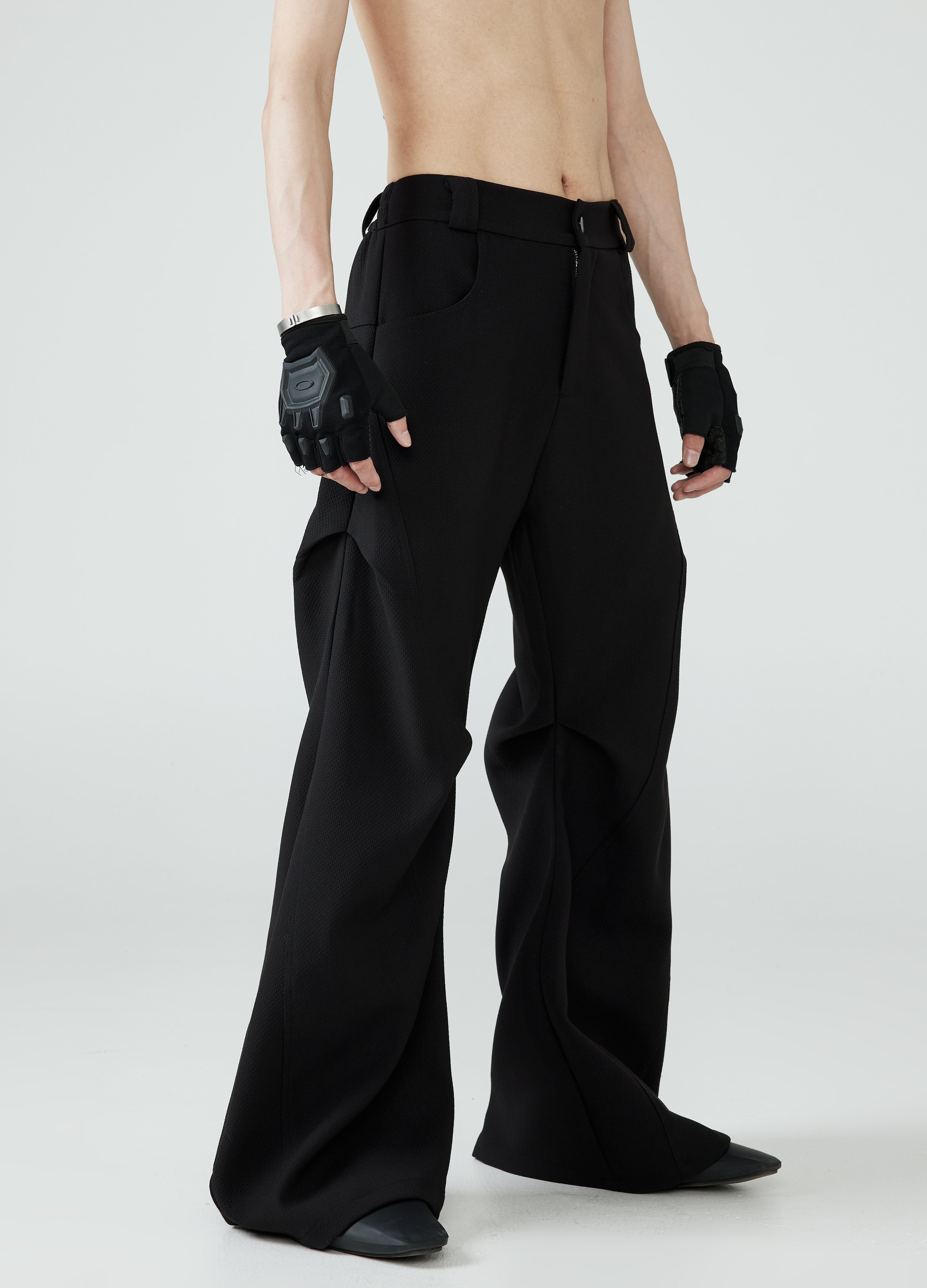 24SS Pleat Floor Pants