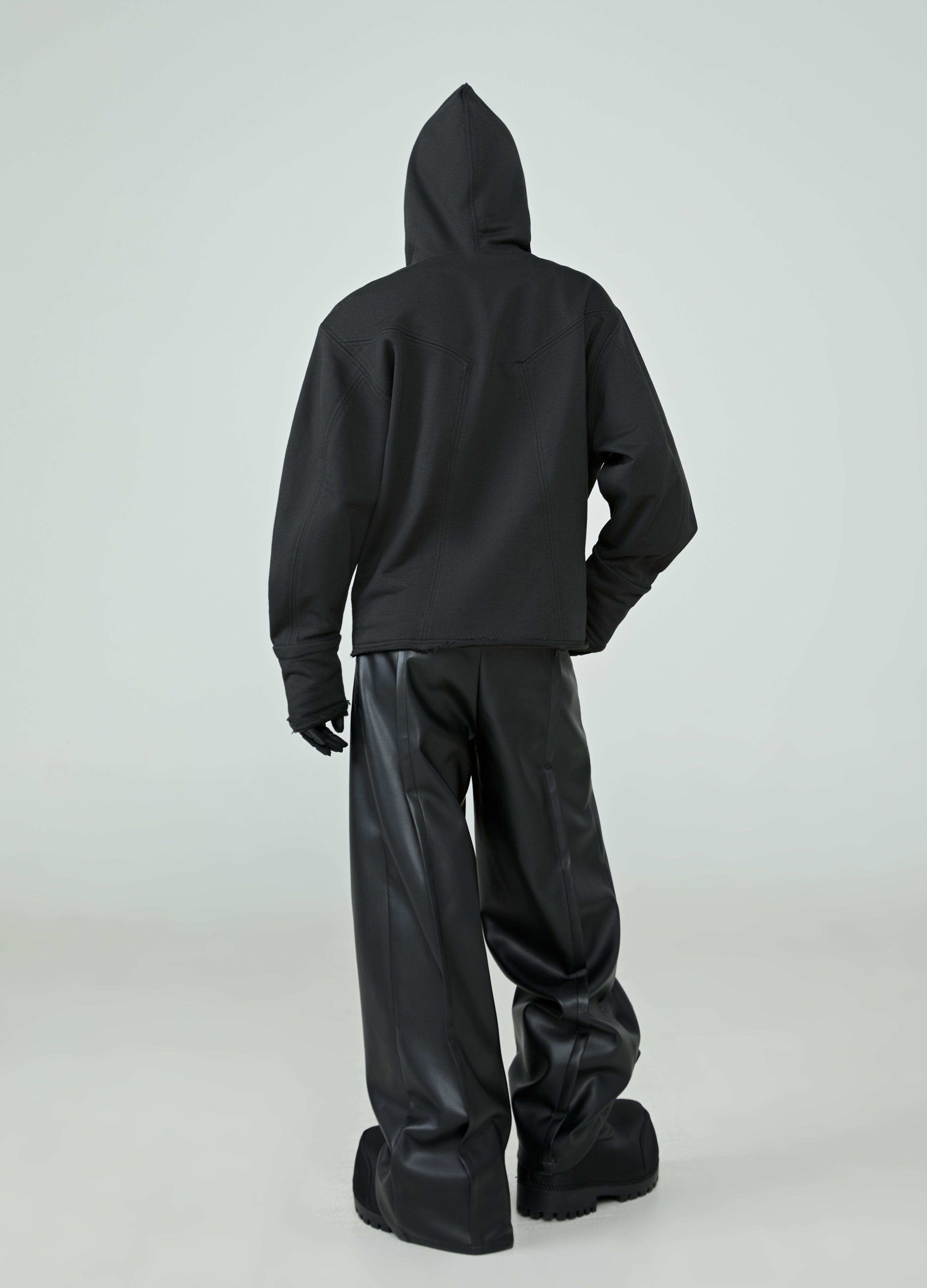 24SS Deconstructed Drift Zip Hoodie