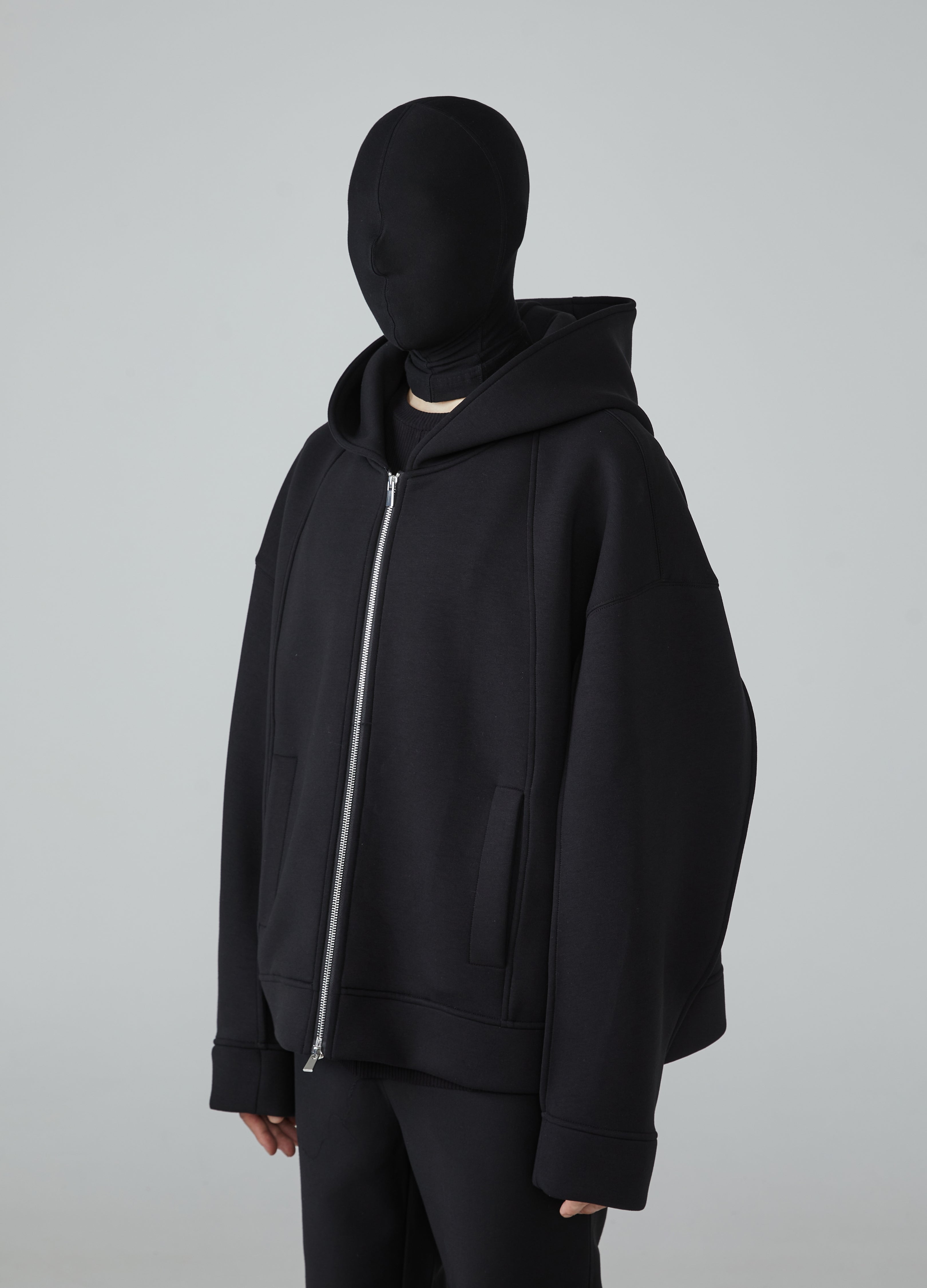 23FW Nebula Drift Cardigan Hoodie