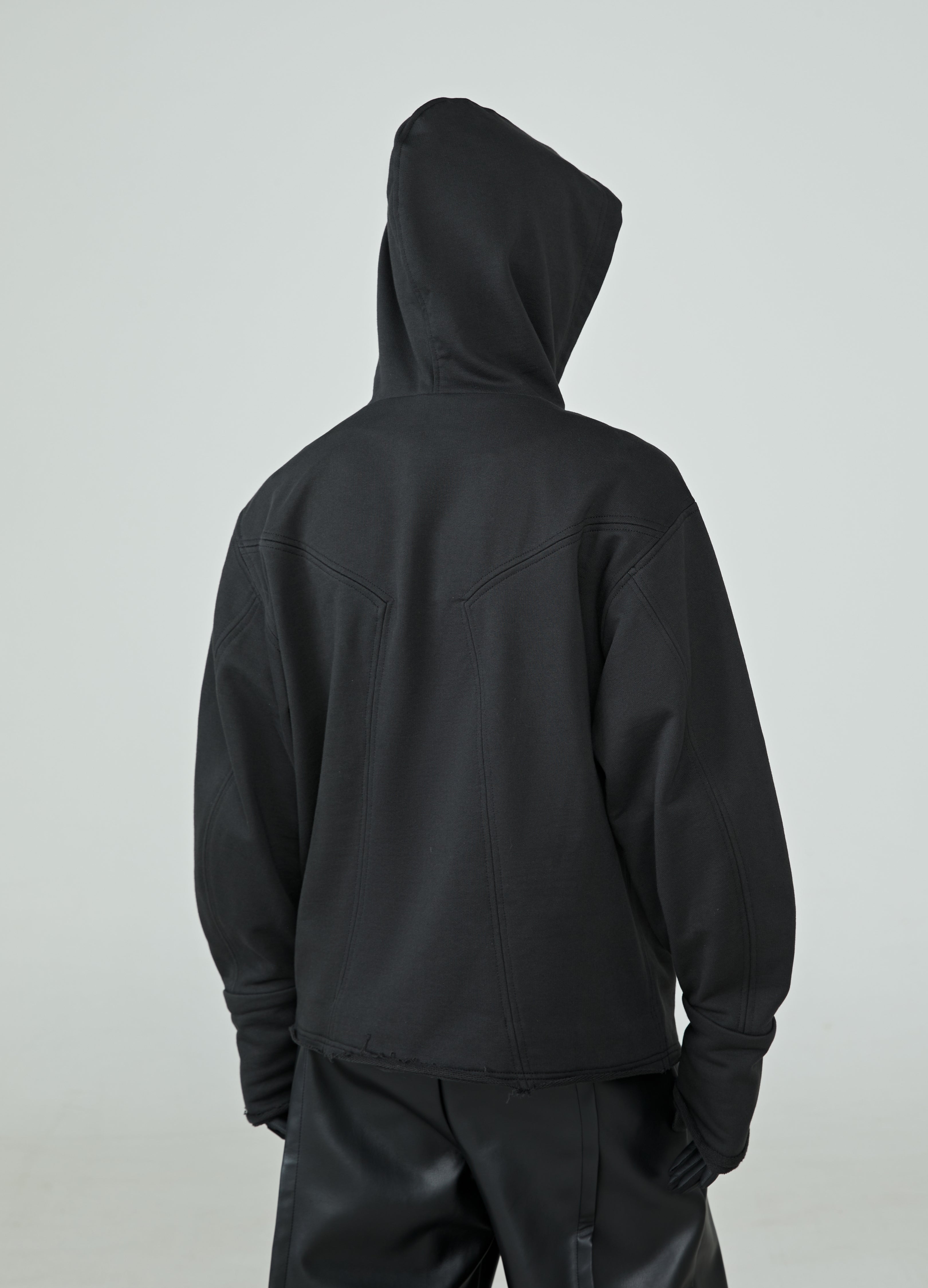 24SS Deconstructed Drift Zip Hoodie