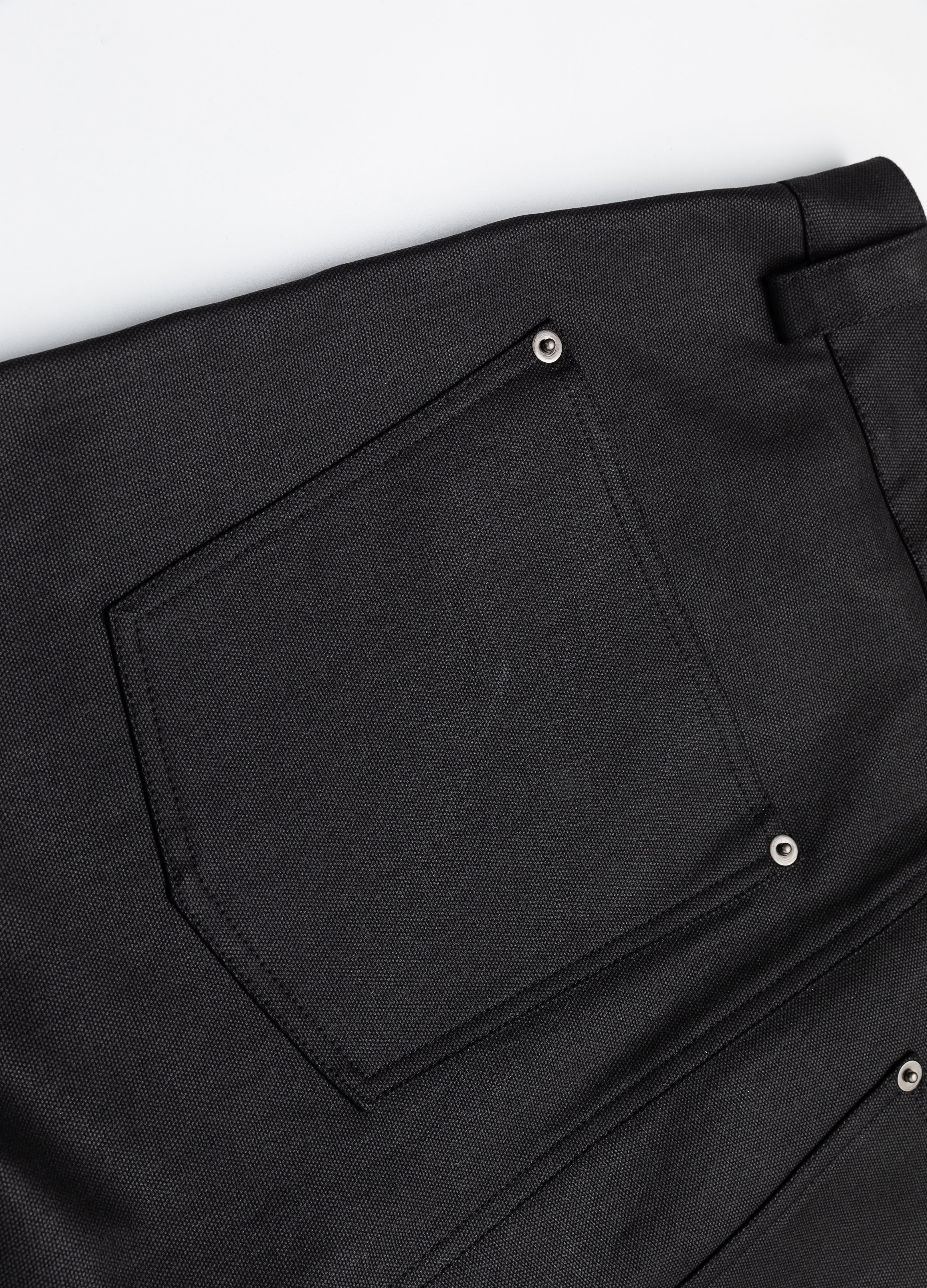 26SS AVIATOR BUCKLE WAXED DENIM