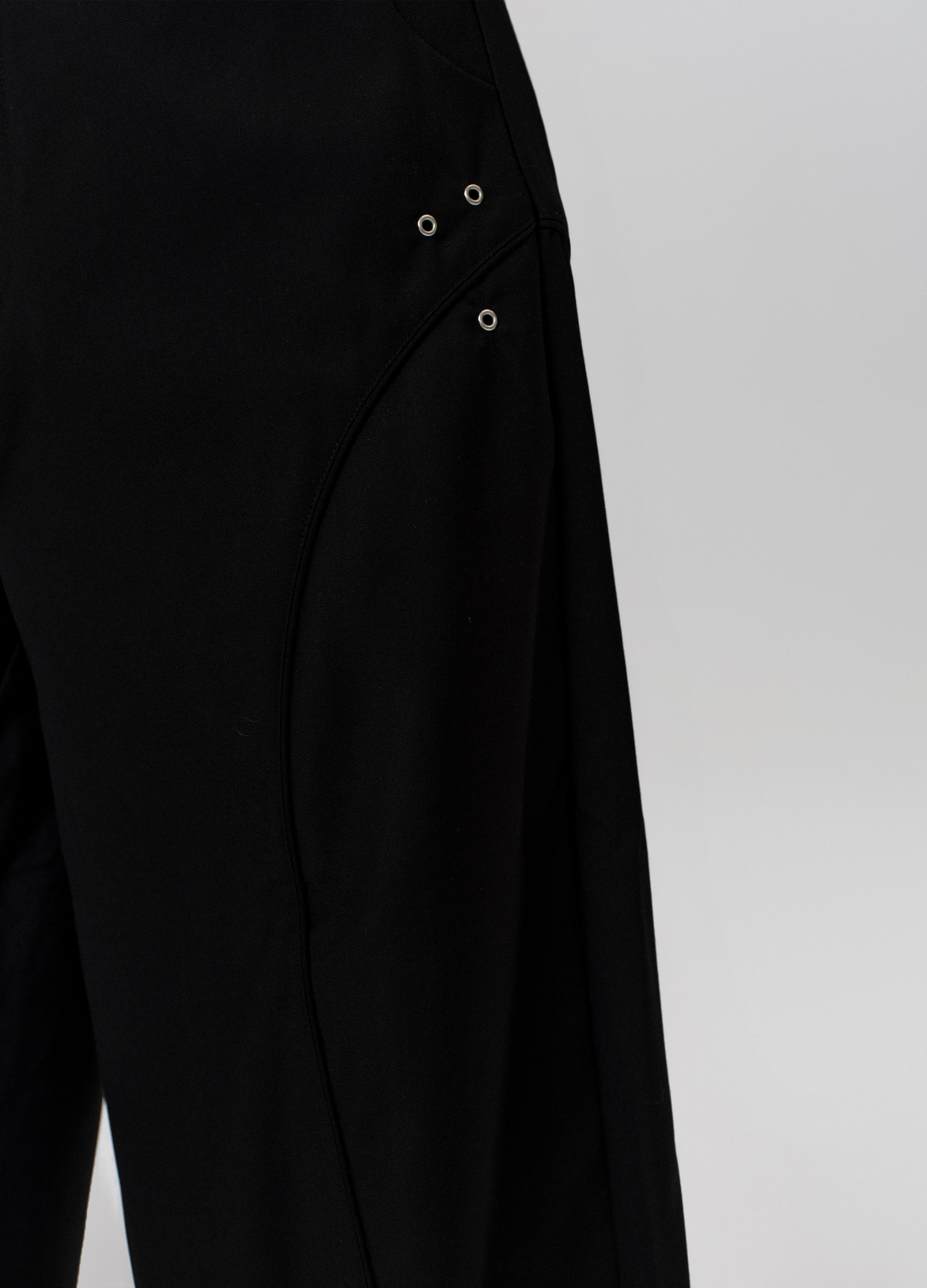 25SS EYELET STITCH WIDE PANTS