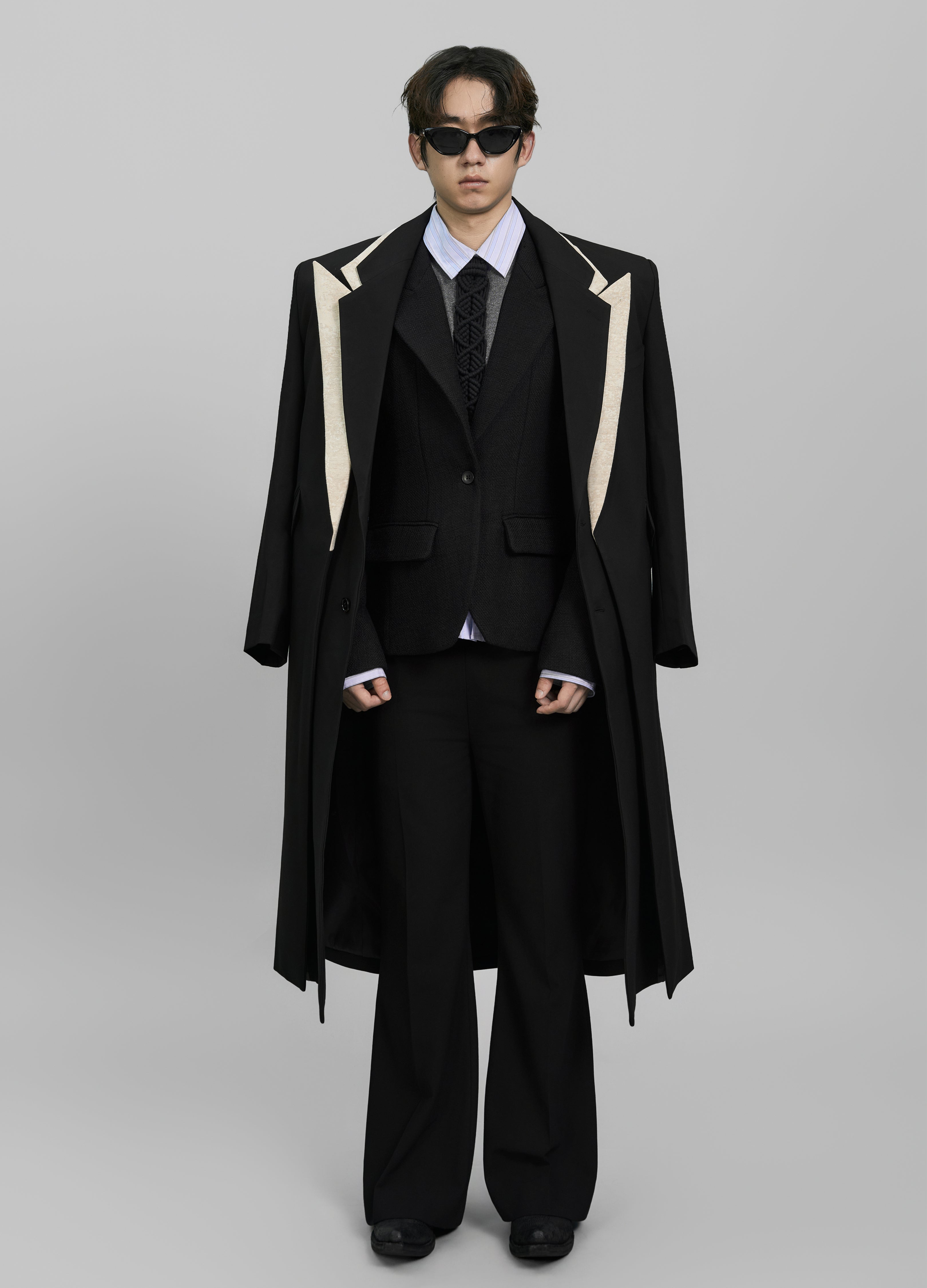 NIGHT CROWN DOUBLE-LAYER COAT