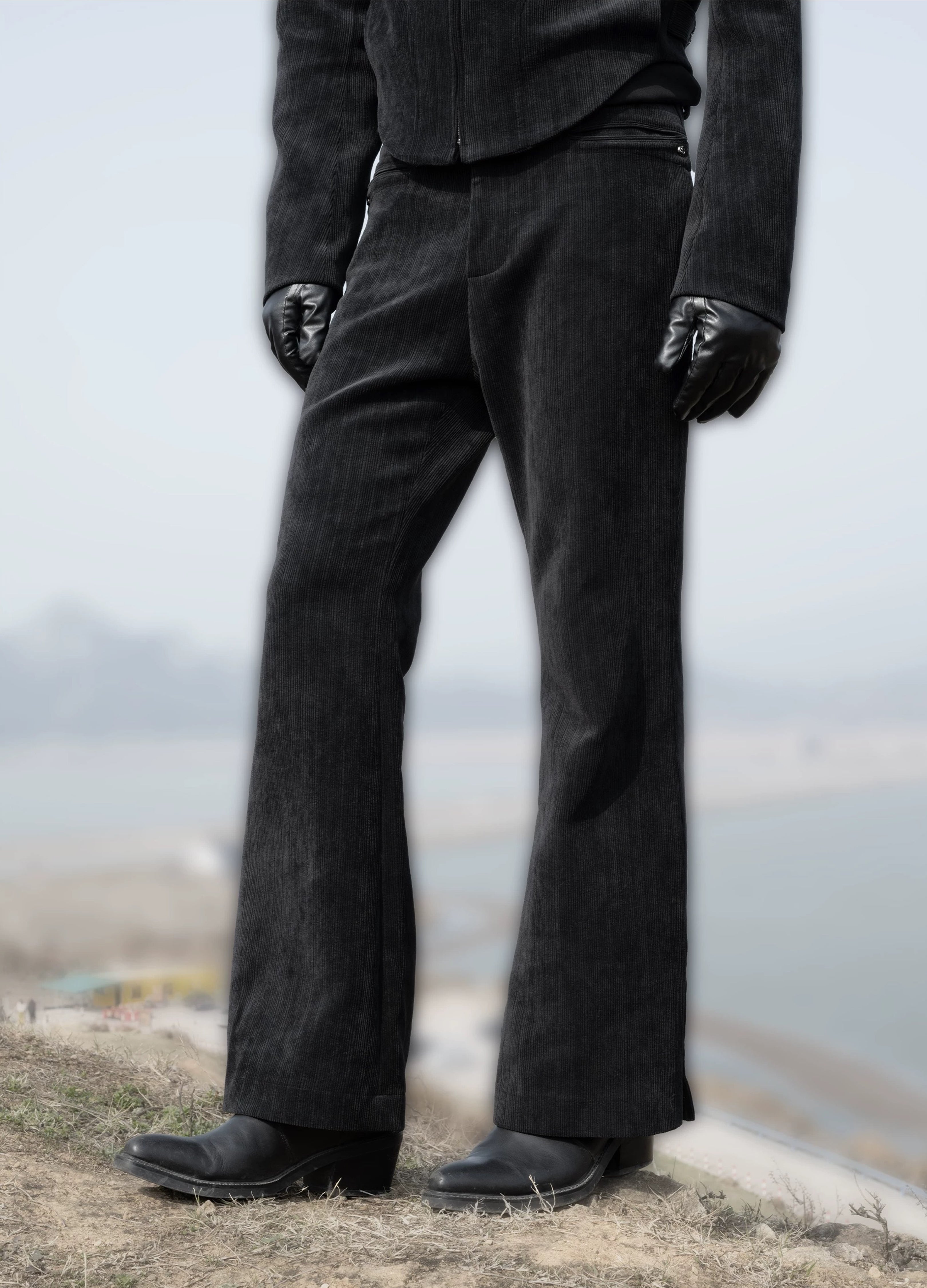 25SS DUSK ROSE CORDUROY FLARES