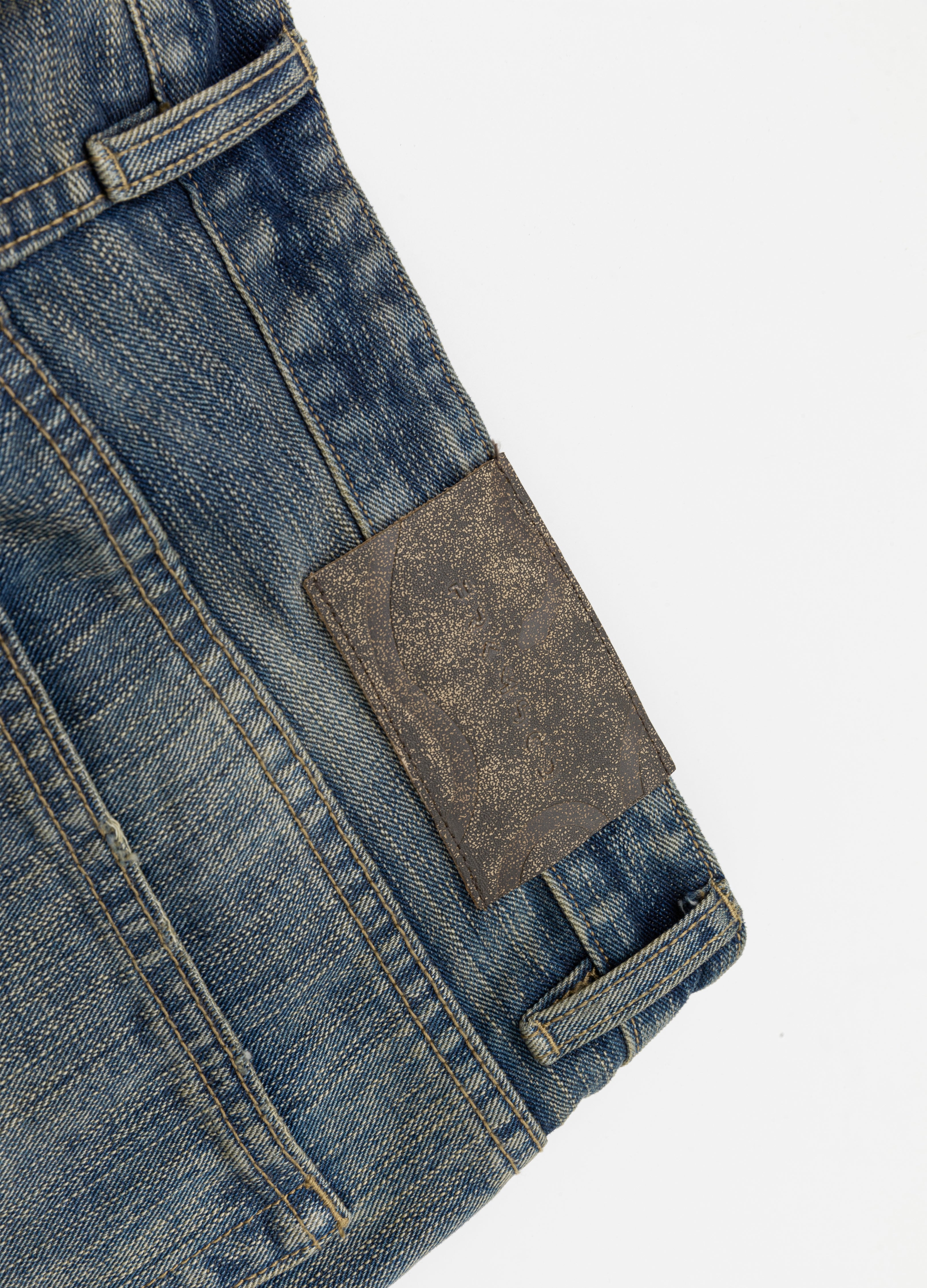 26SS OXIDIZED FLARE DENIM