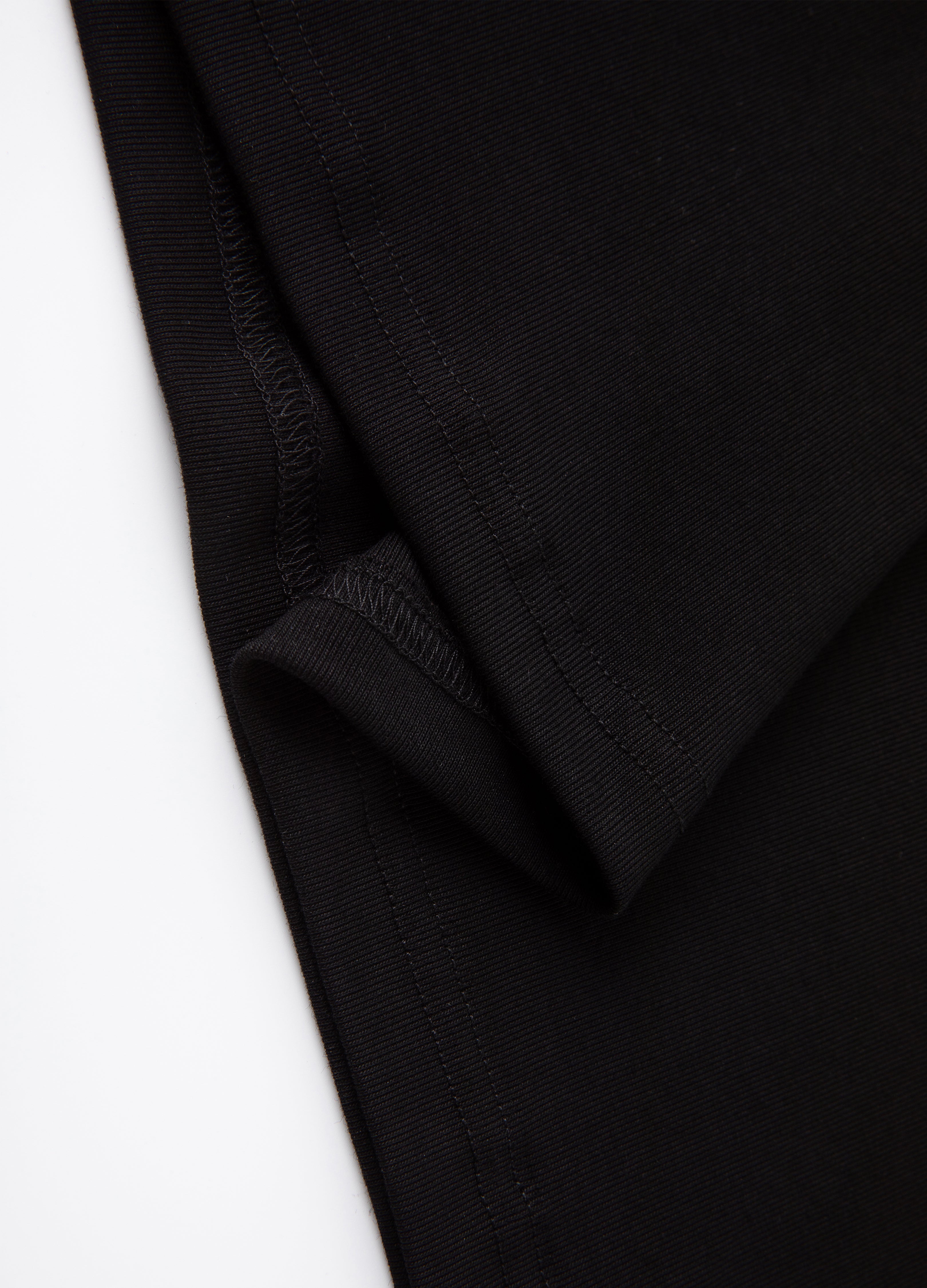 25SS HALF ZIP DARK TEE