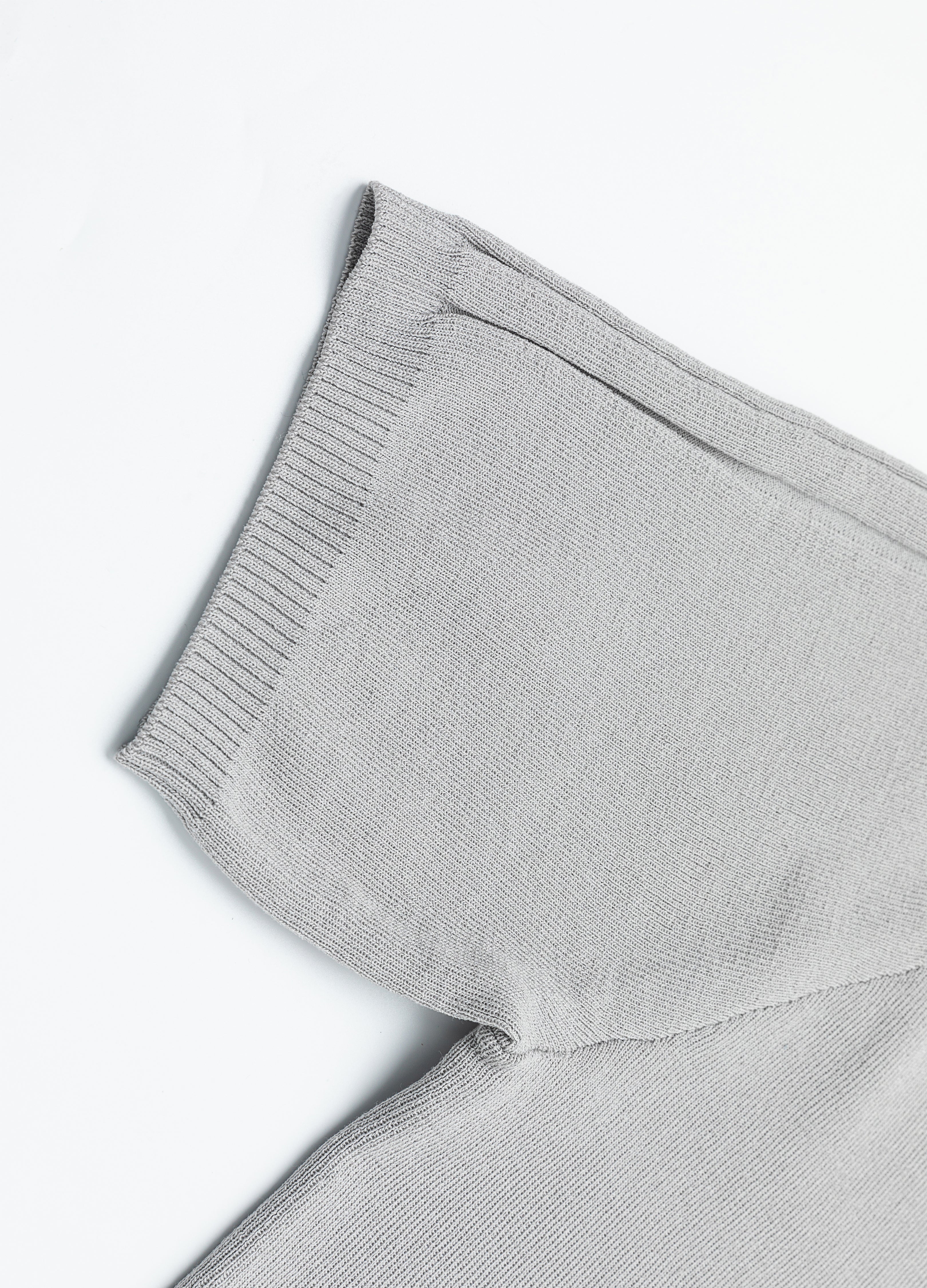 26SS VERTICAL RIB KNIT SHORT SLEEVE TEE
