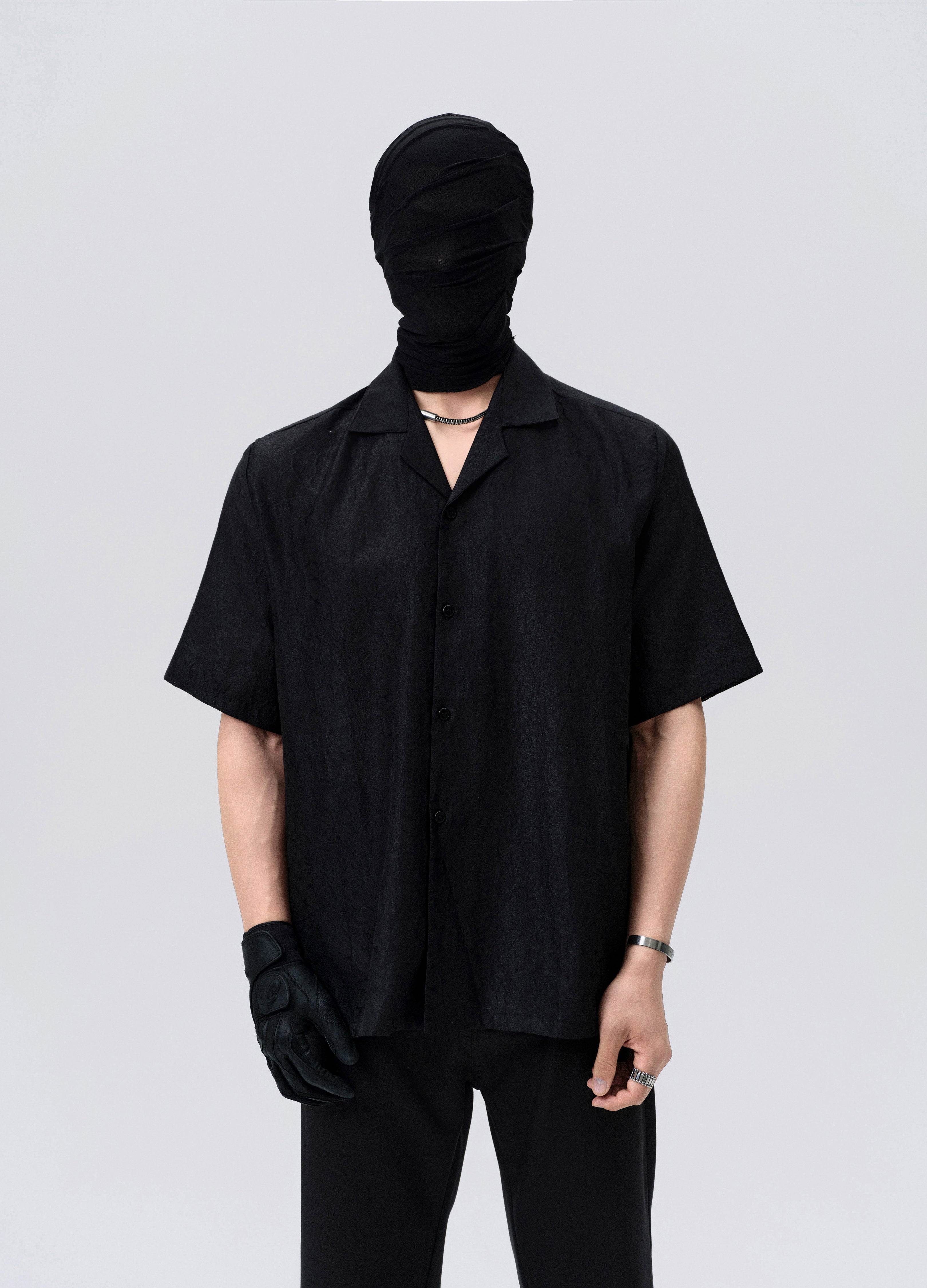 25SS SERPENT TEXTURE SHADOW SHIRT