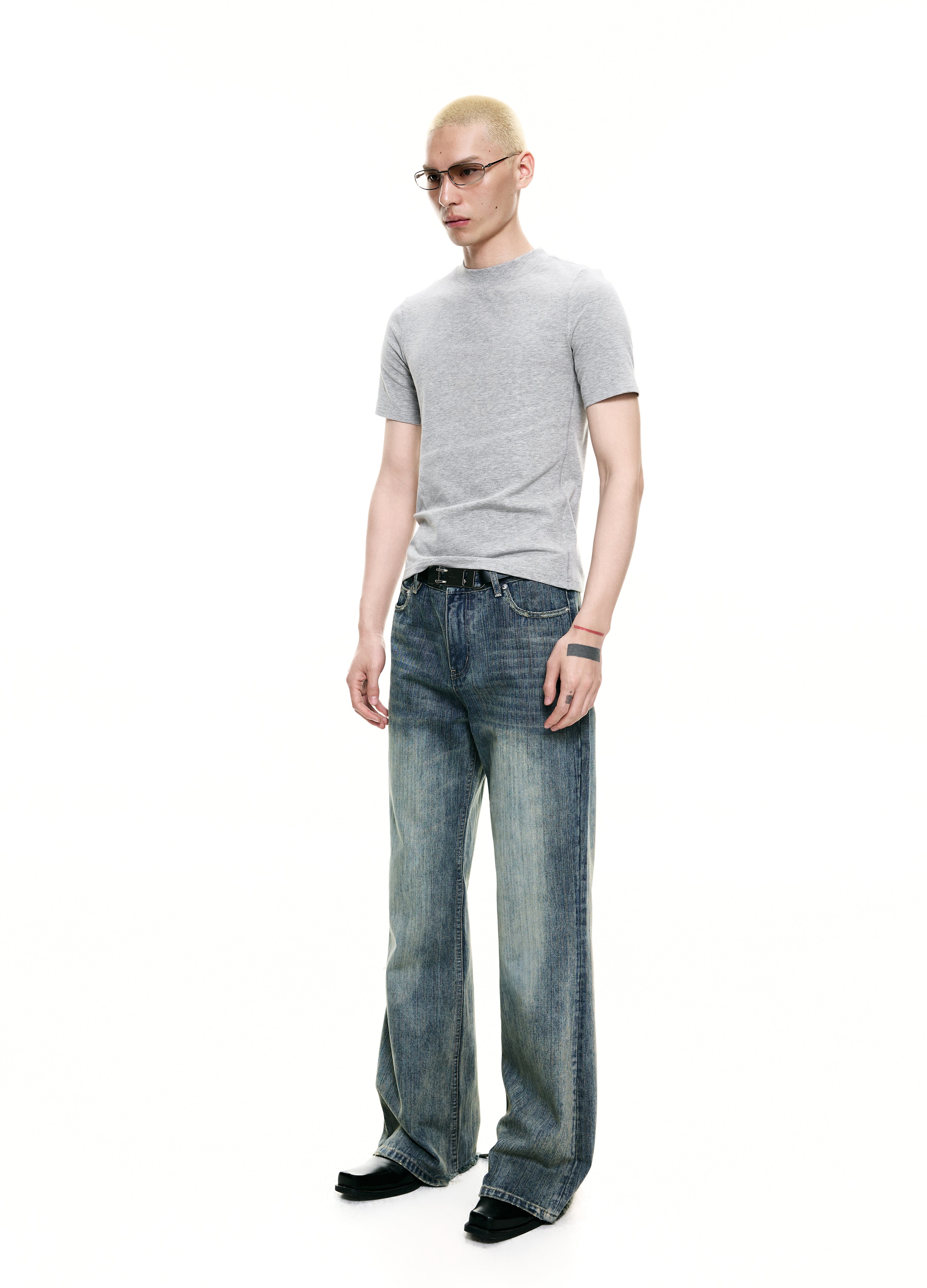 26SS FITTED STRETCH BASE TEE
