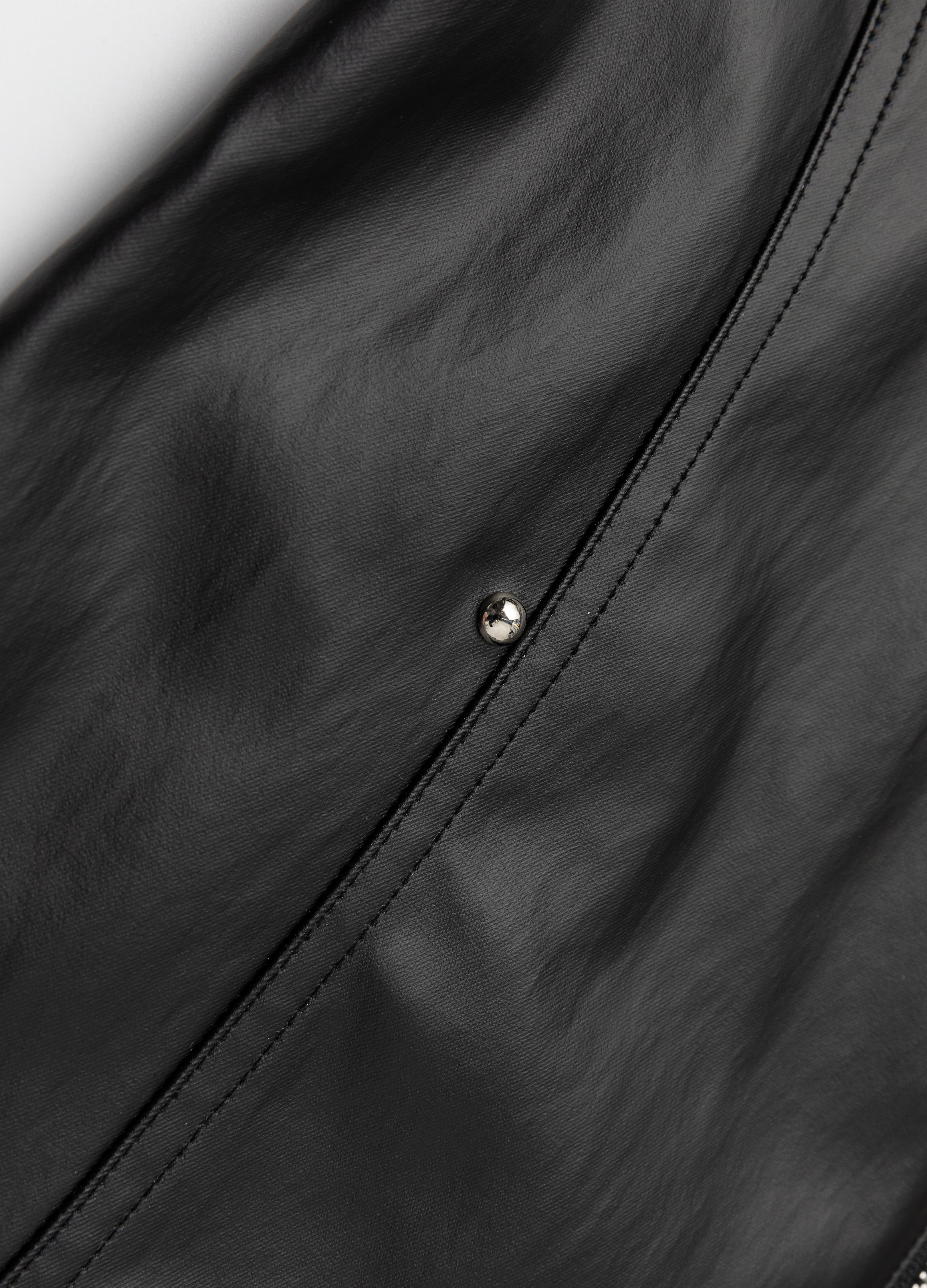 26SS DECONSTRUCT ZIP BIKER JACKET
