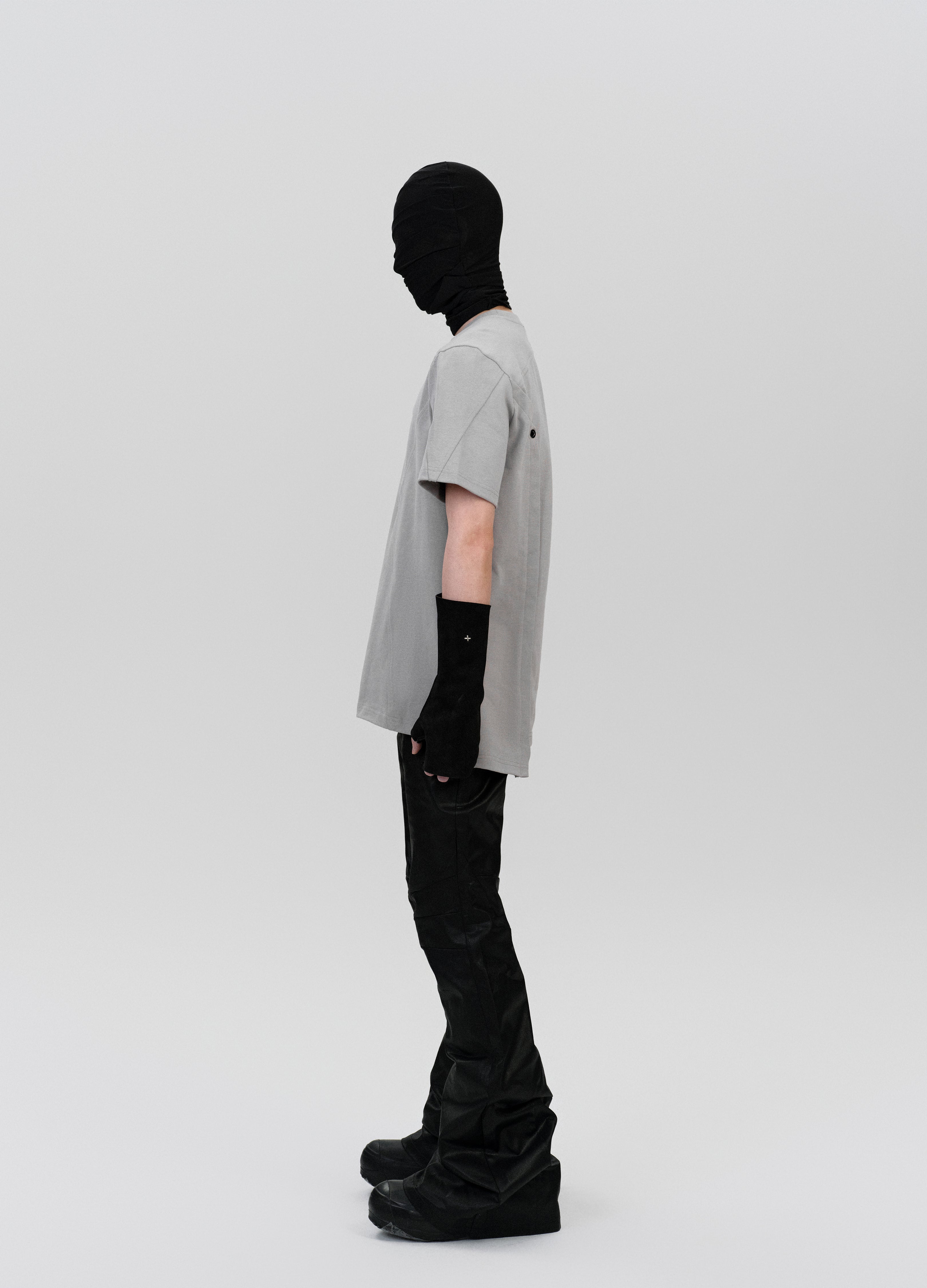 25SS MONO STRUCTURE CUT TEE