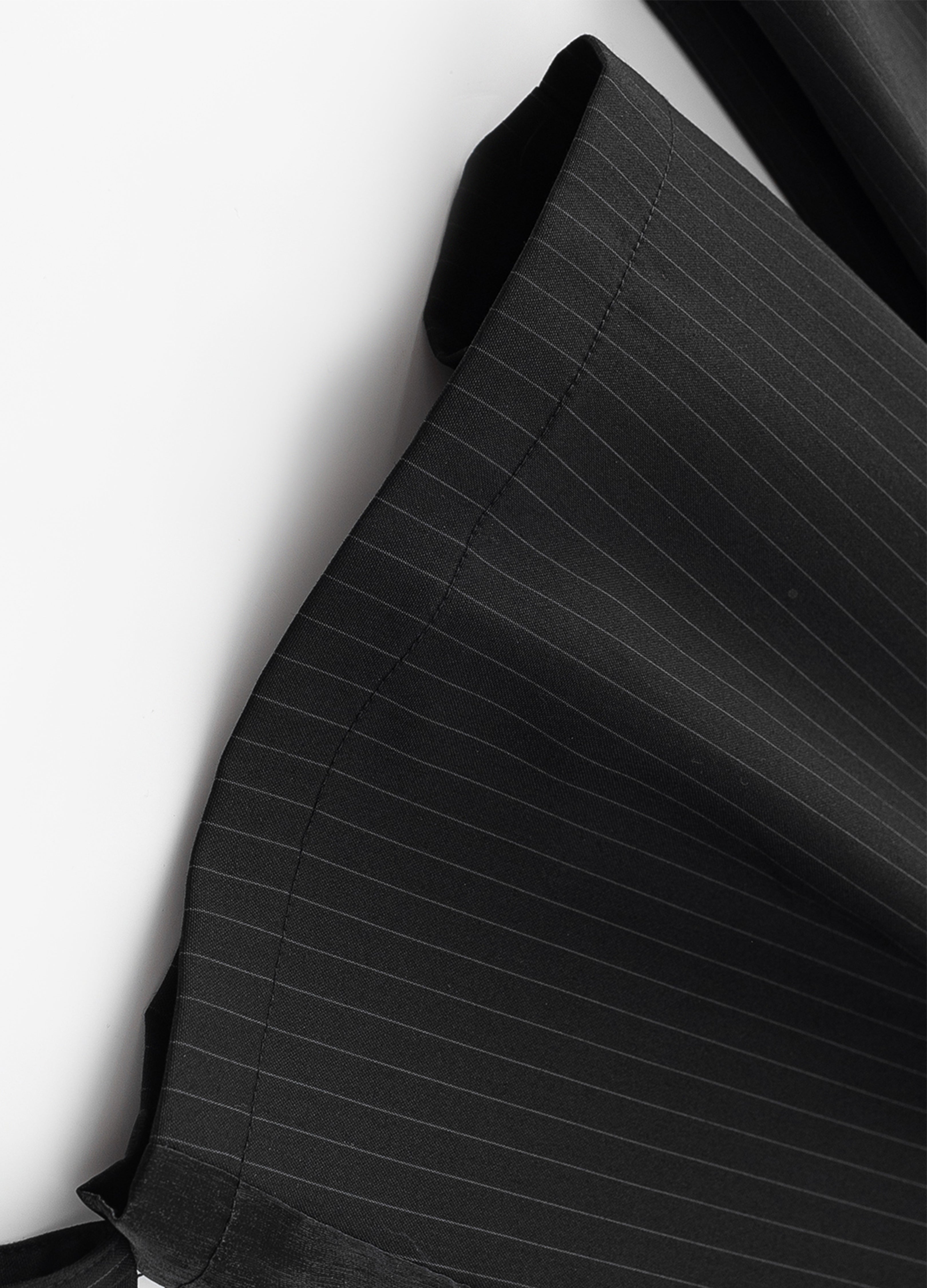 25SS STRIPED BLADE PLEATED SHORTS