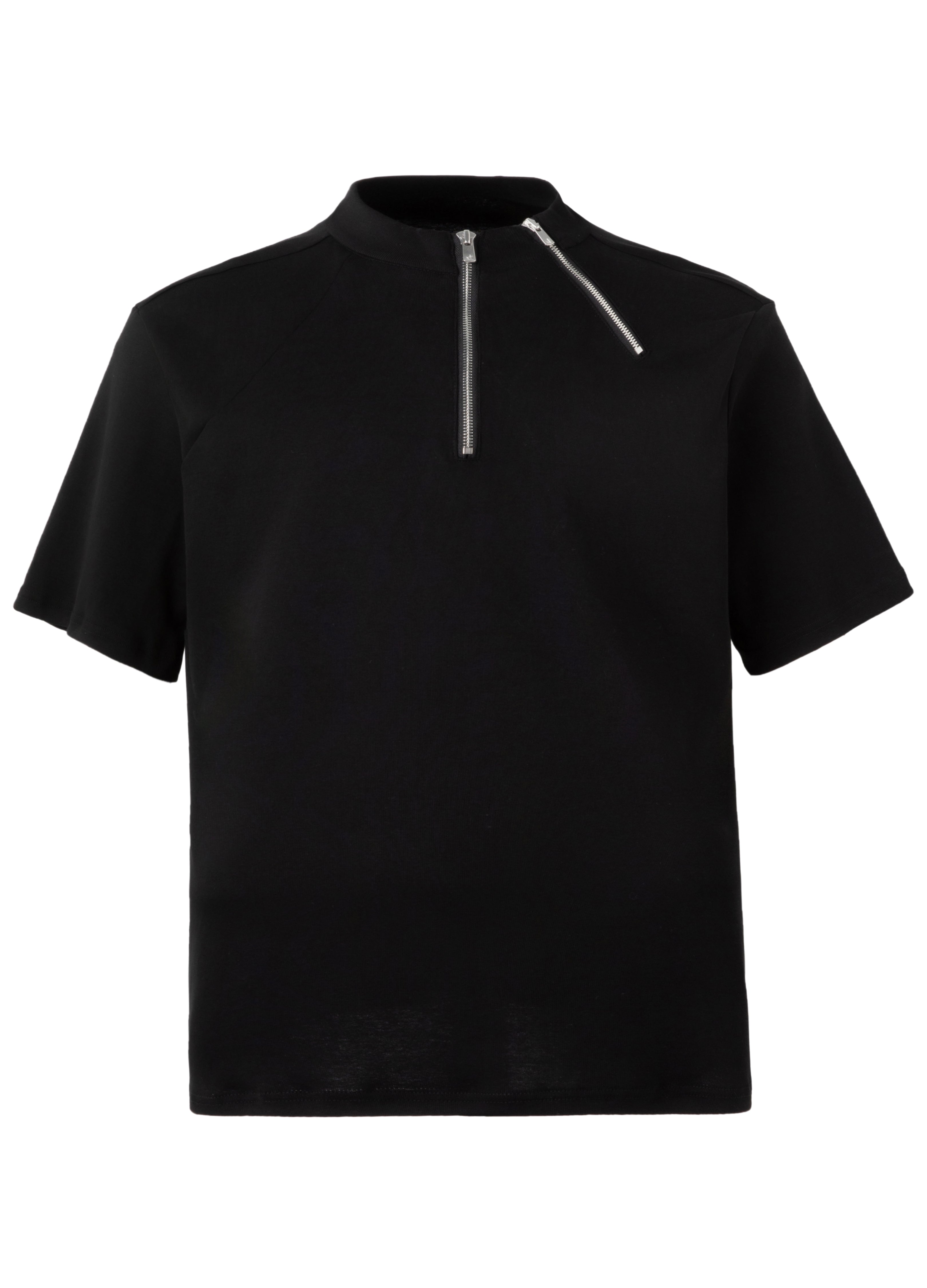 25SS HALF ZIP DARK TEE