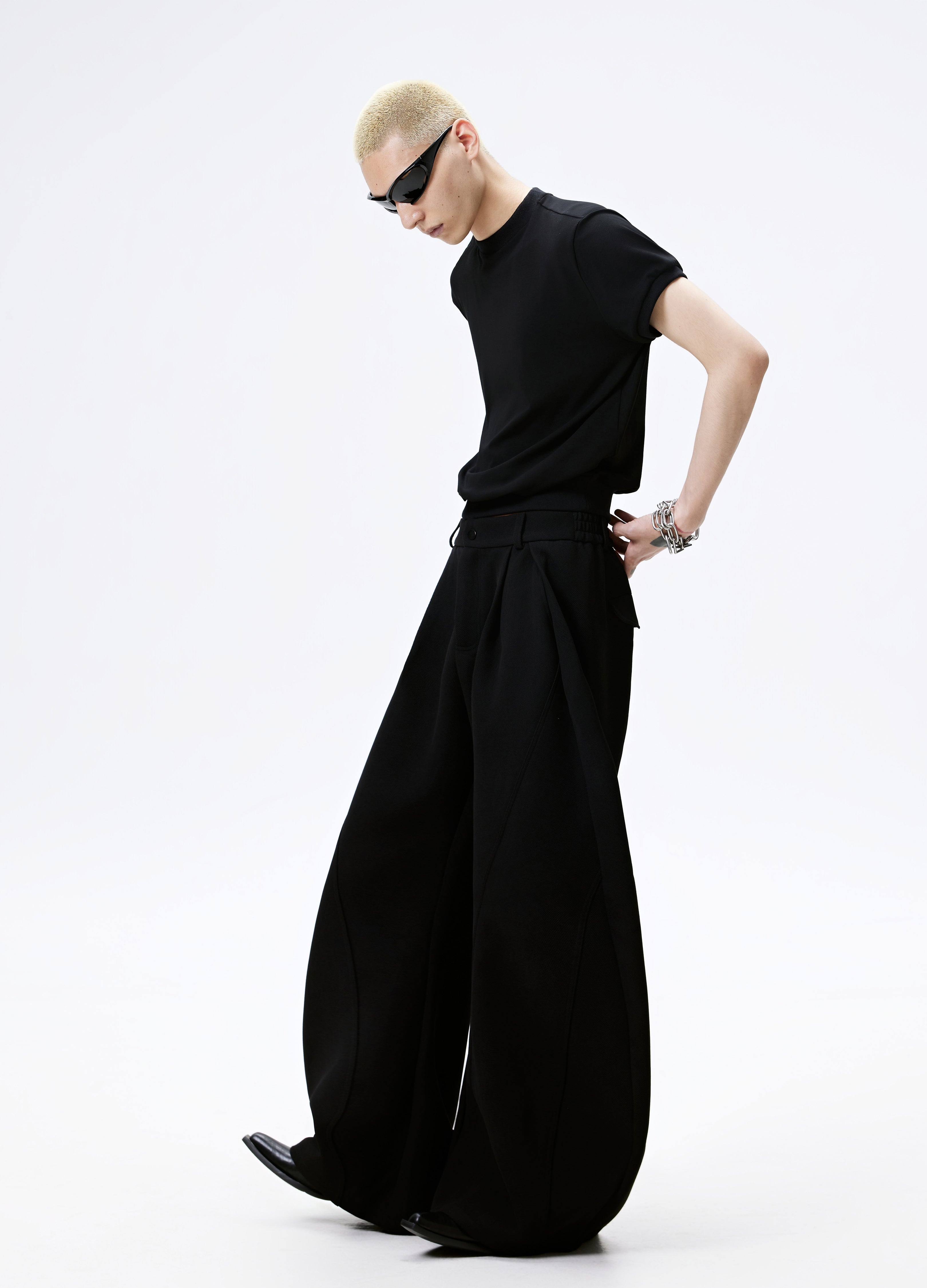 25SS FITTED RIBBED WAIST TEE
