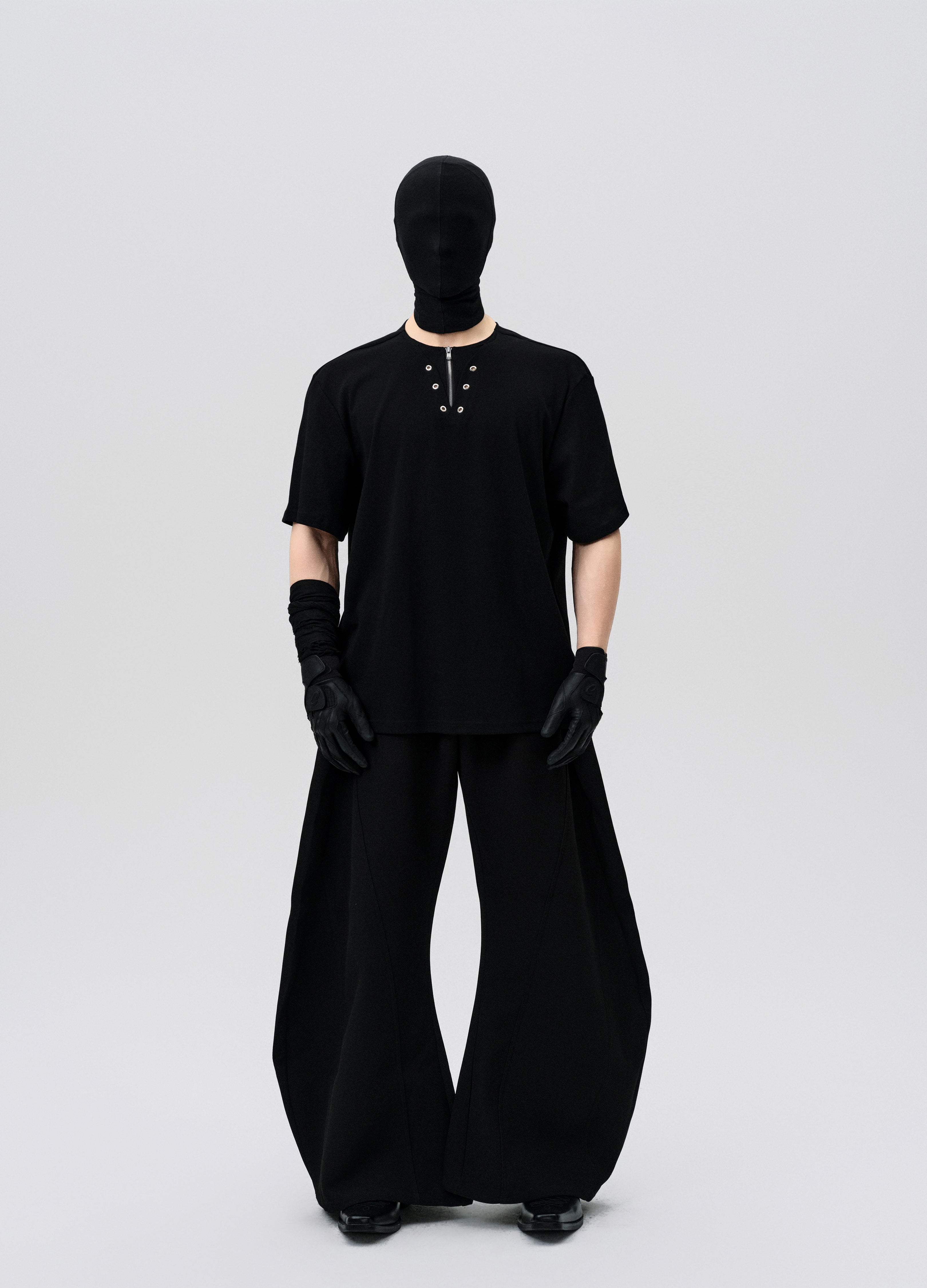 25SS DUAL COLLAR VOID TEE