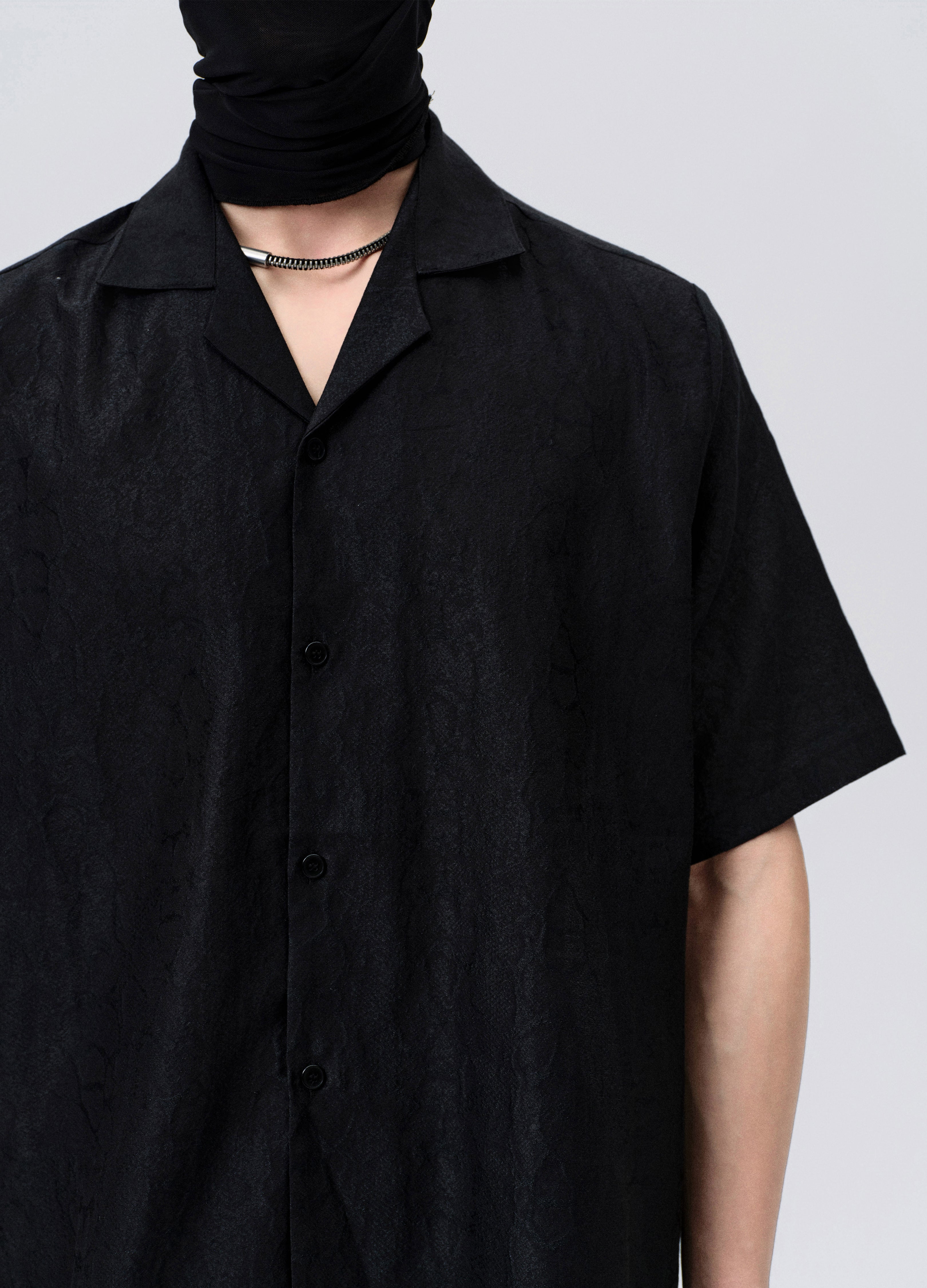 25SS SERPENT TEXTURE SHADOW SHIRT