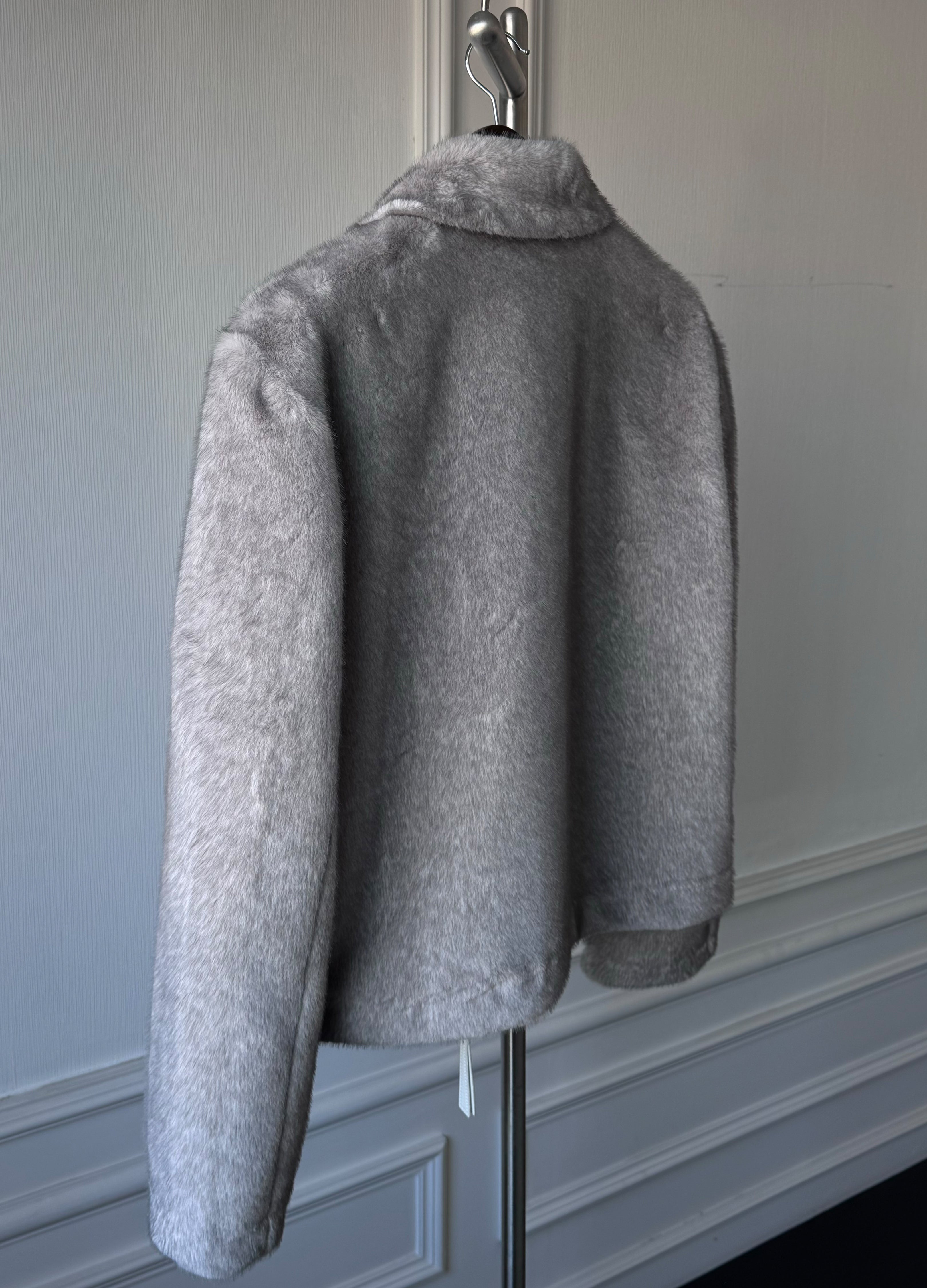 FROSTLAND MINK SUEDE COAT