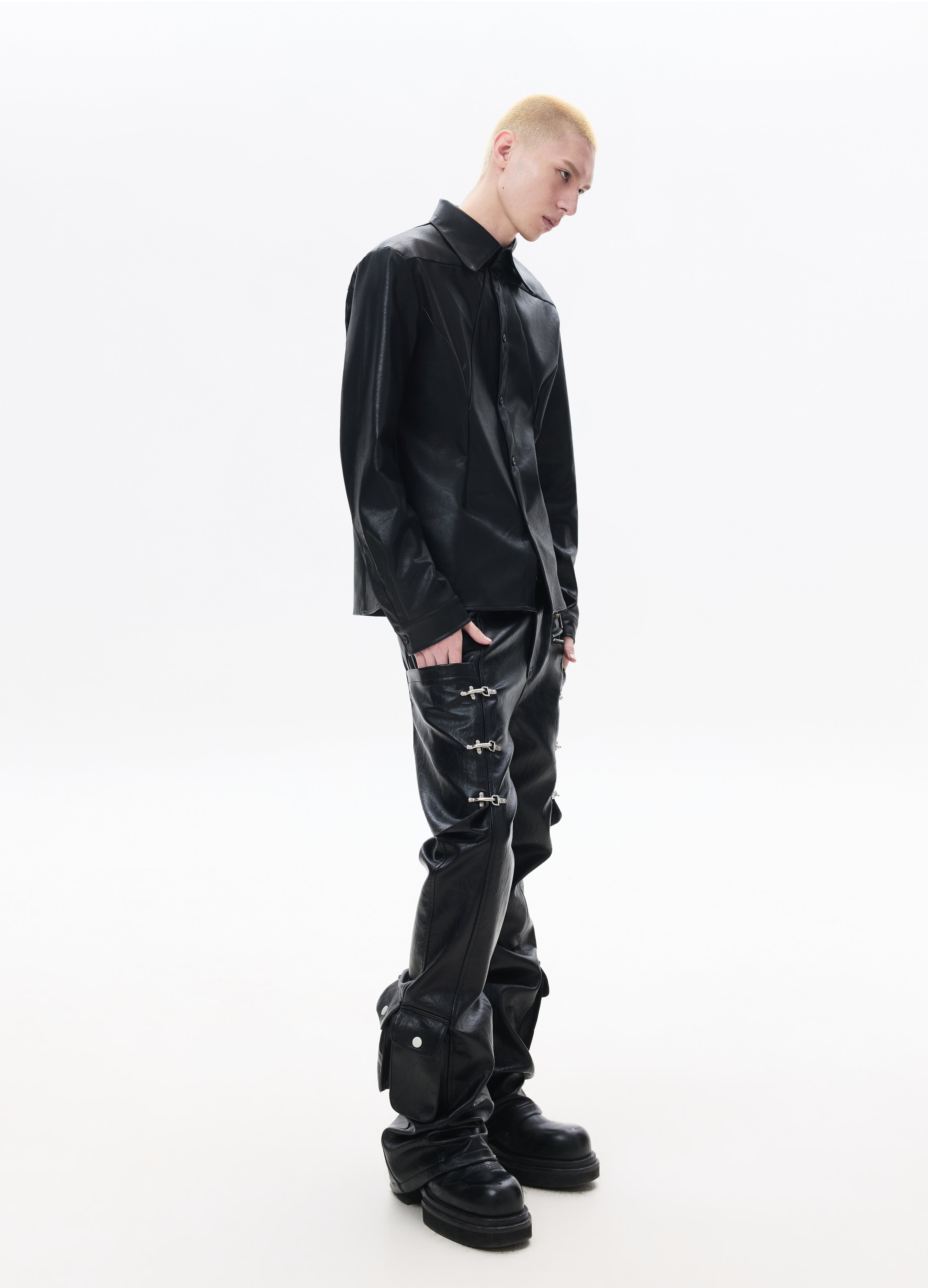 26SS DECONSTRUCTED WAISTED SHIRT