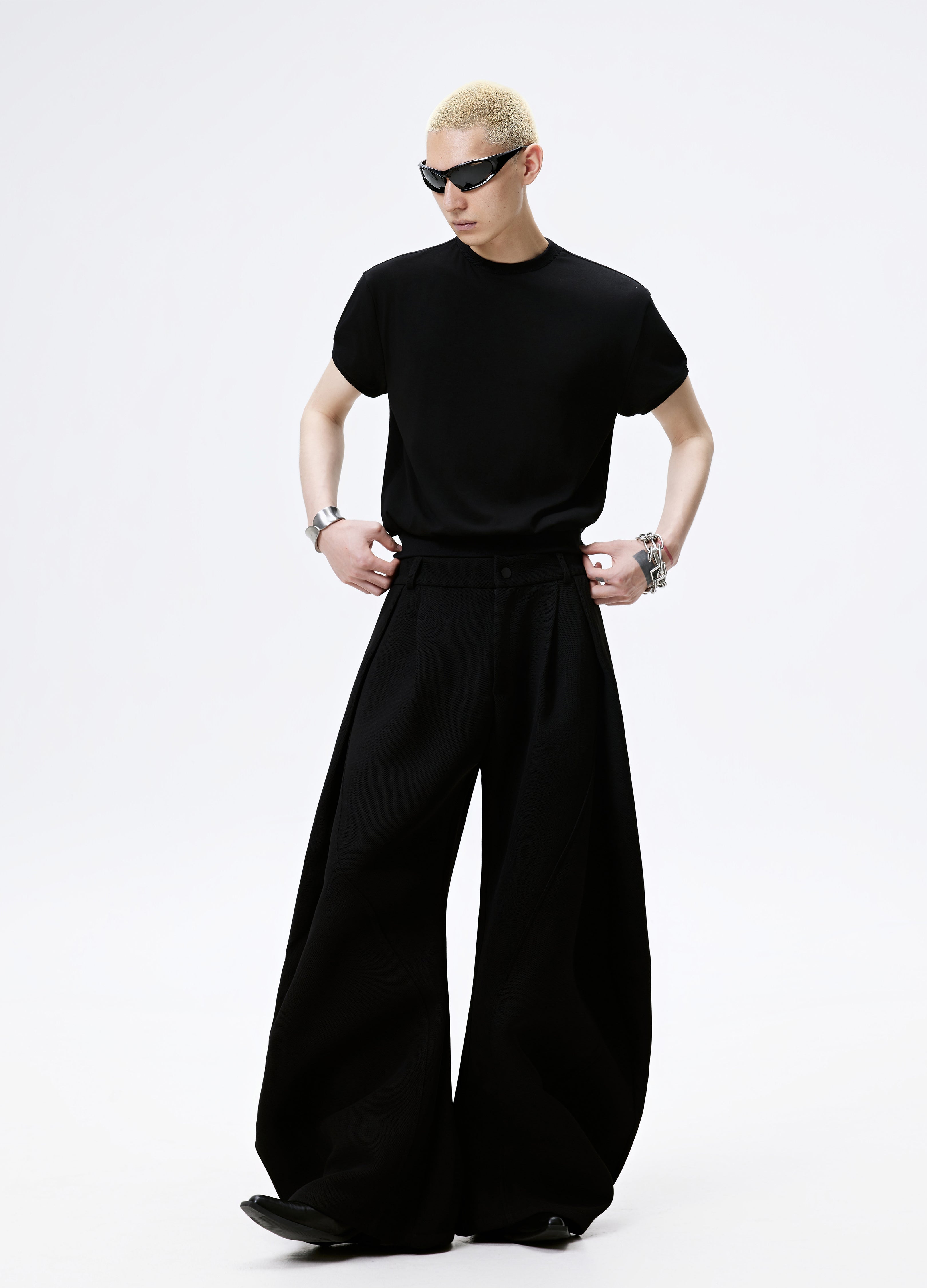 25SS FITTED RIBBED WAIST TEE