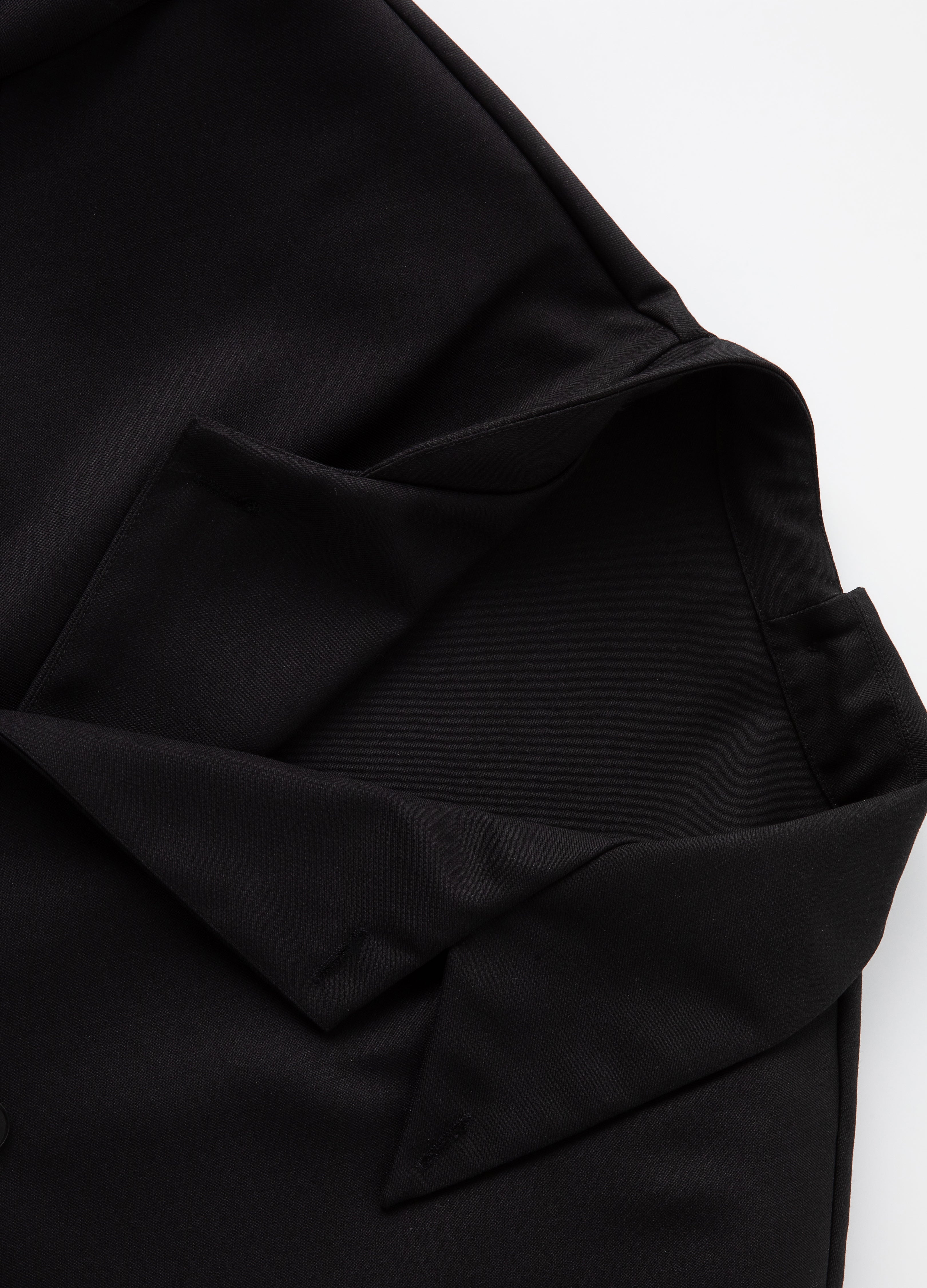 25SS DOUBLE BREAST MANDARIN SHIRT