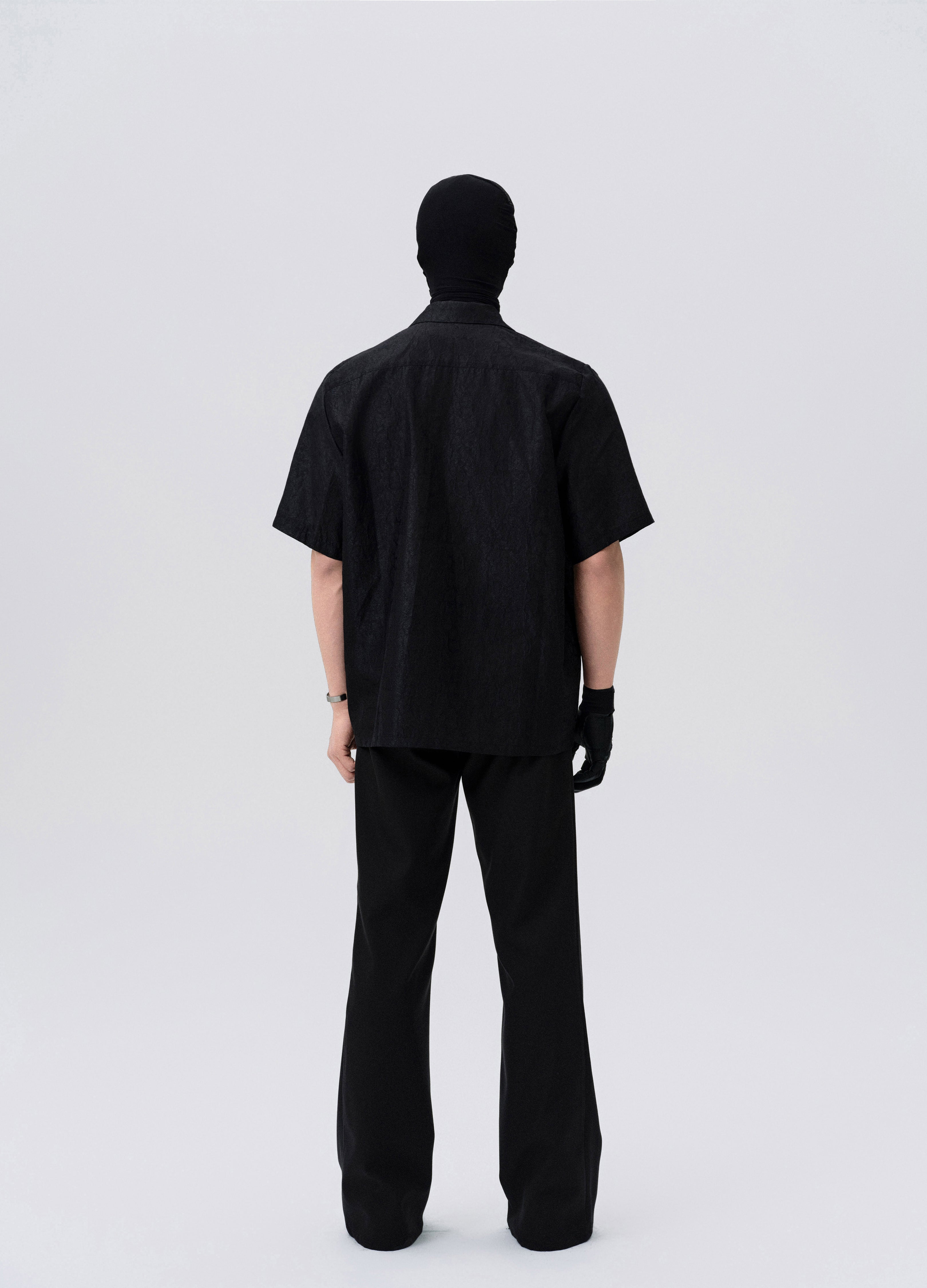 25SS STEALTH LINE A CUT TROUSERS