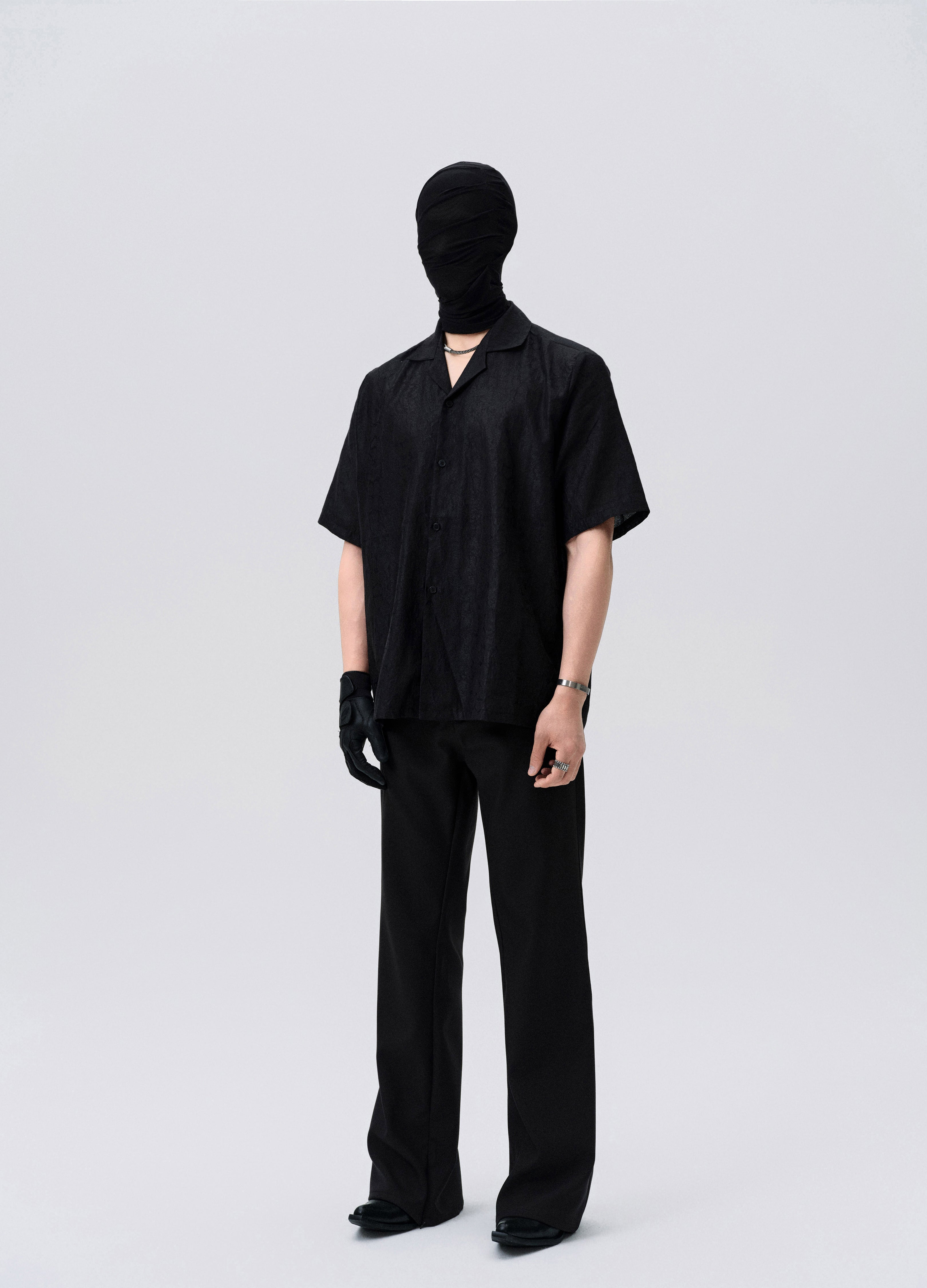 25SS SERPENT TEXTURE SHADOW SHIRT