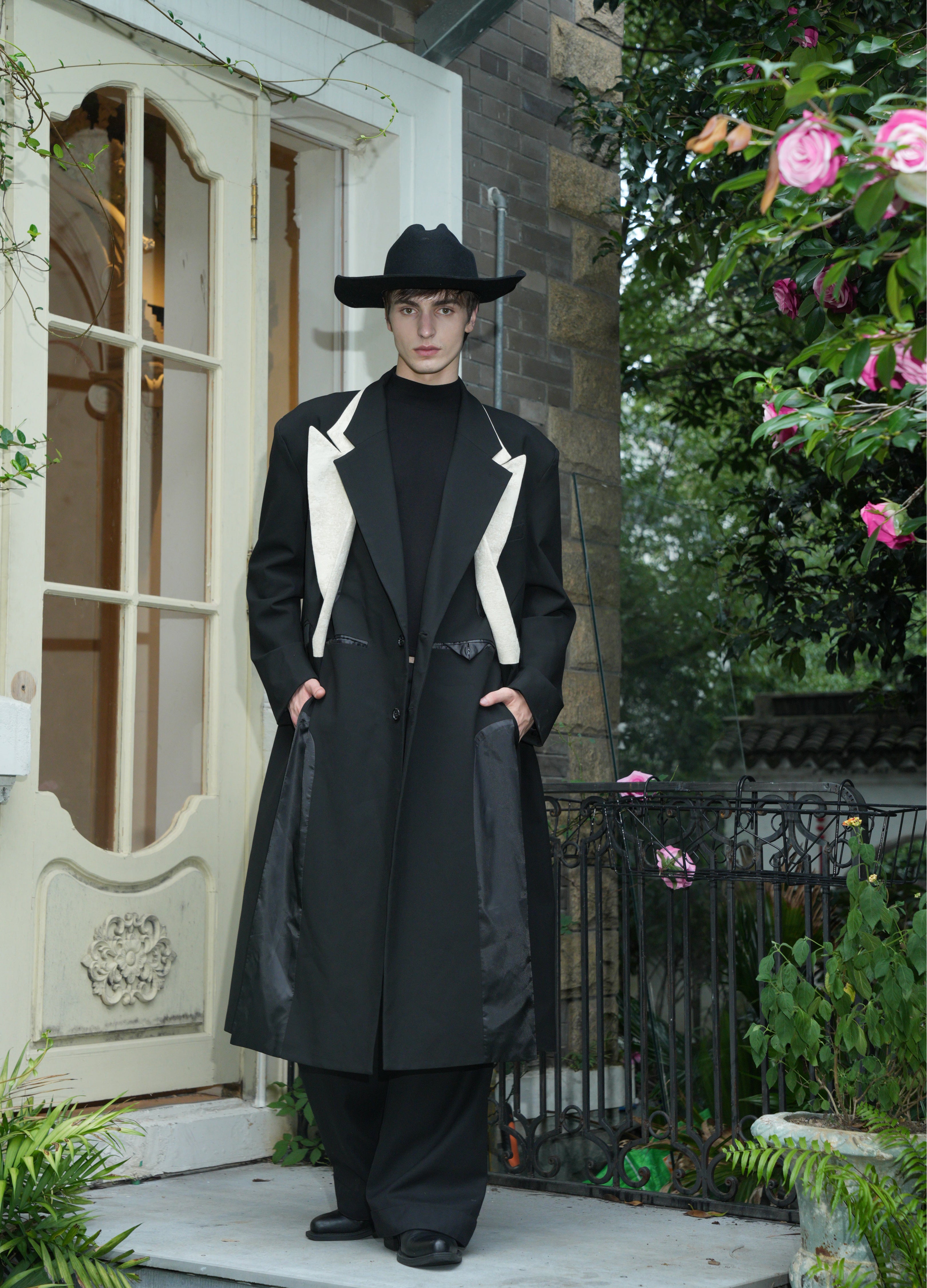 NIGHT CROWN DOUBLE-LAYER COAT