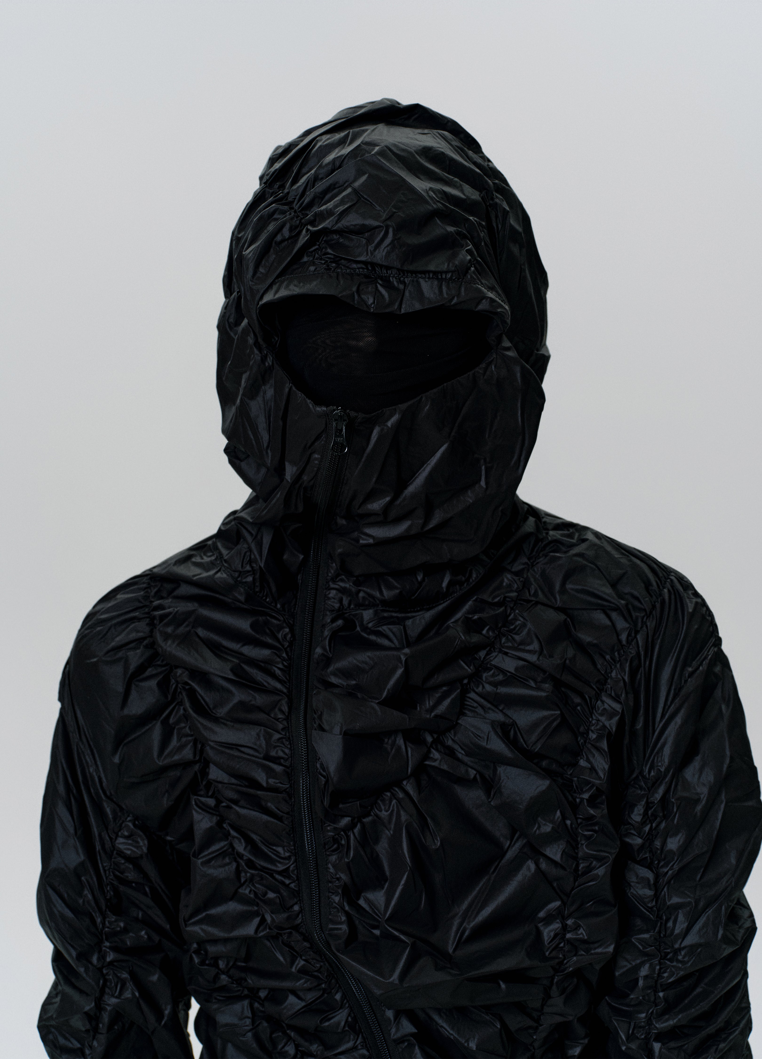 25SS RUIN WRINKLE DARK HOODED SHELL