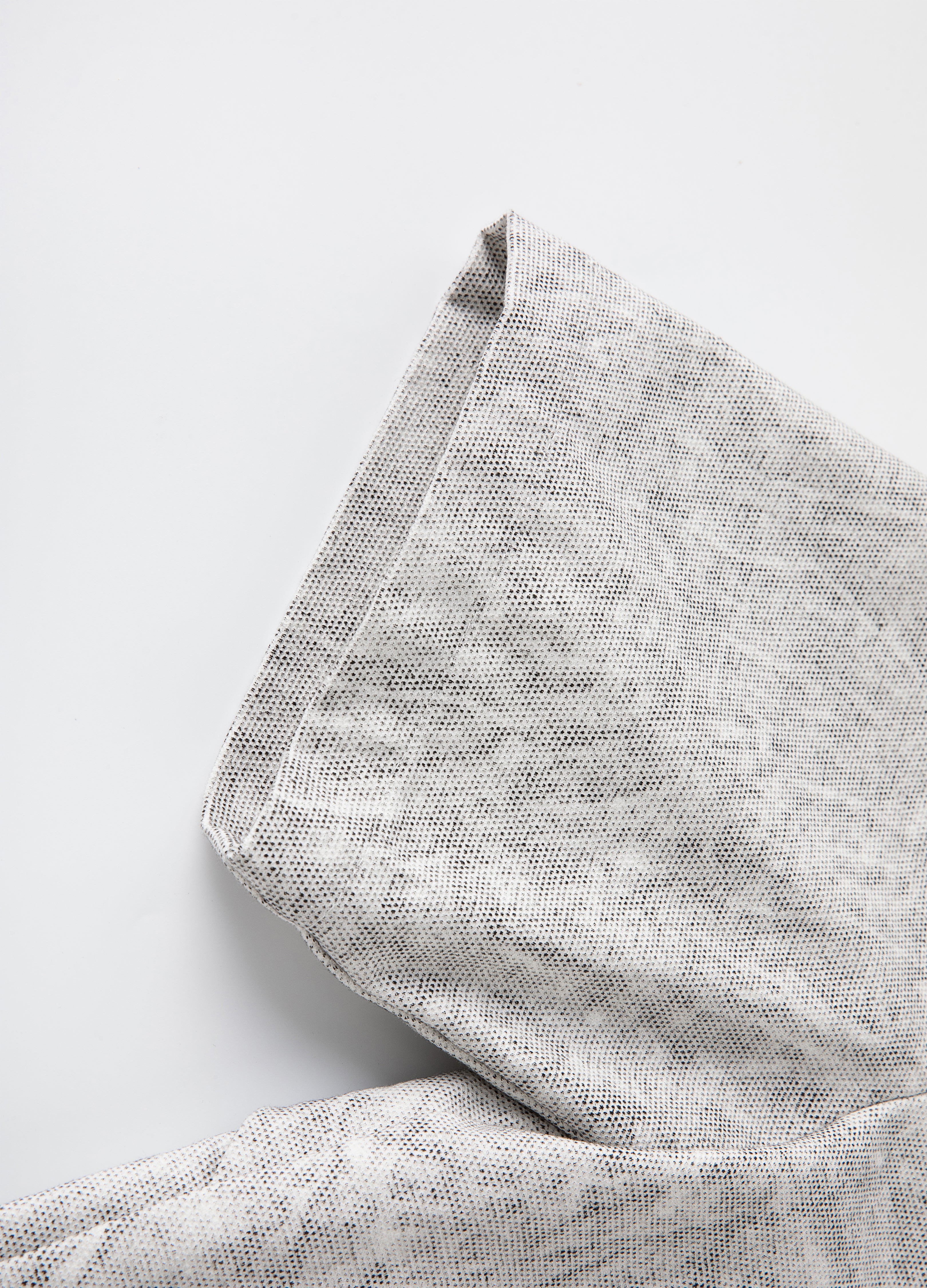 25SS GREY VEIN ZIP SHIRT