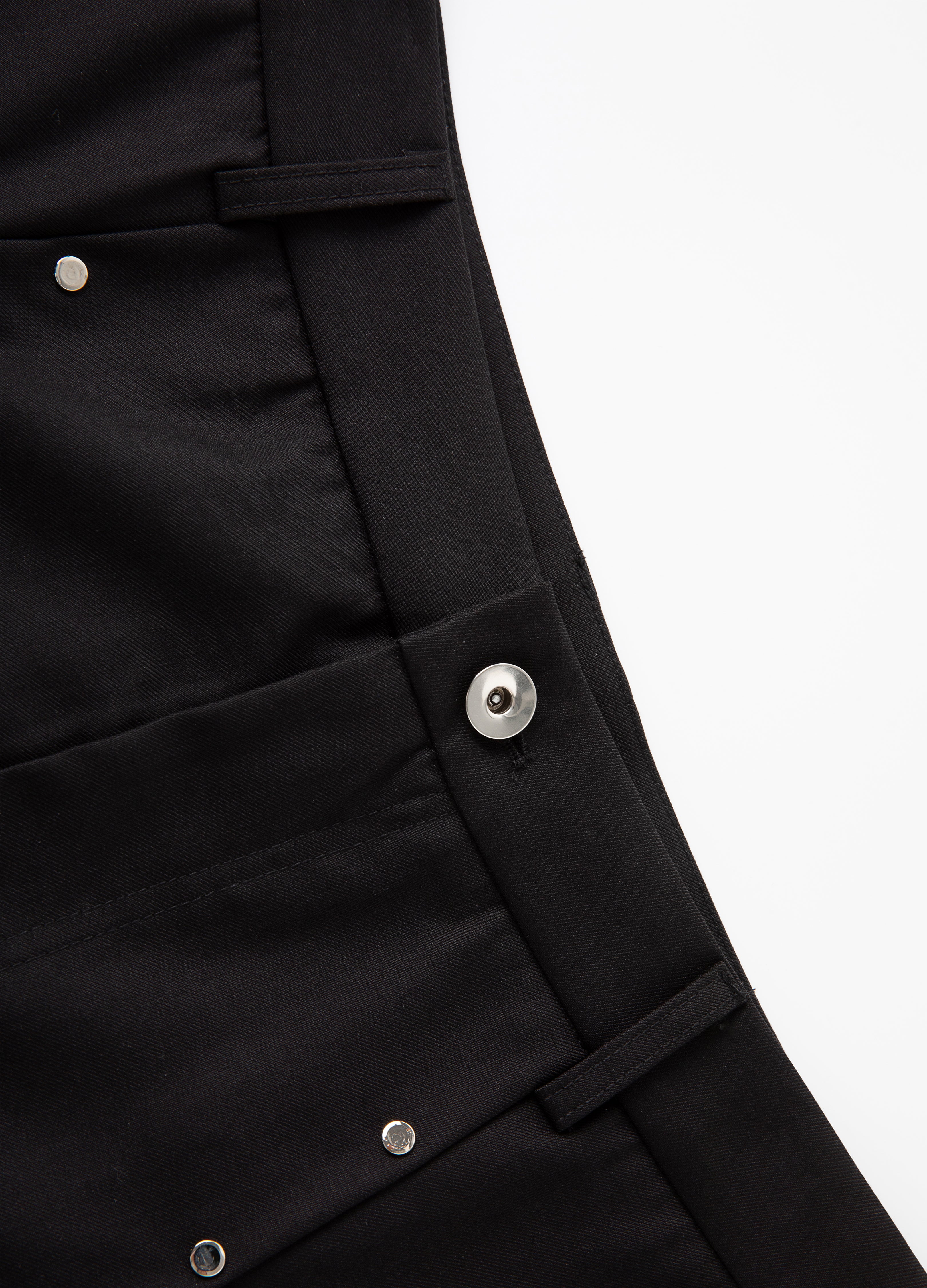 25SS STUDDED PLEAT WIDE SHORTS