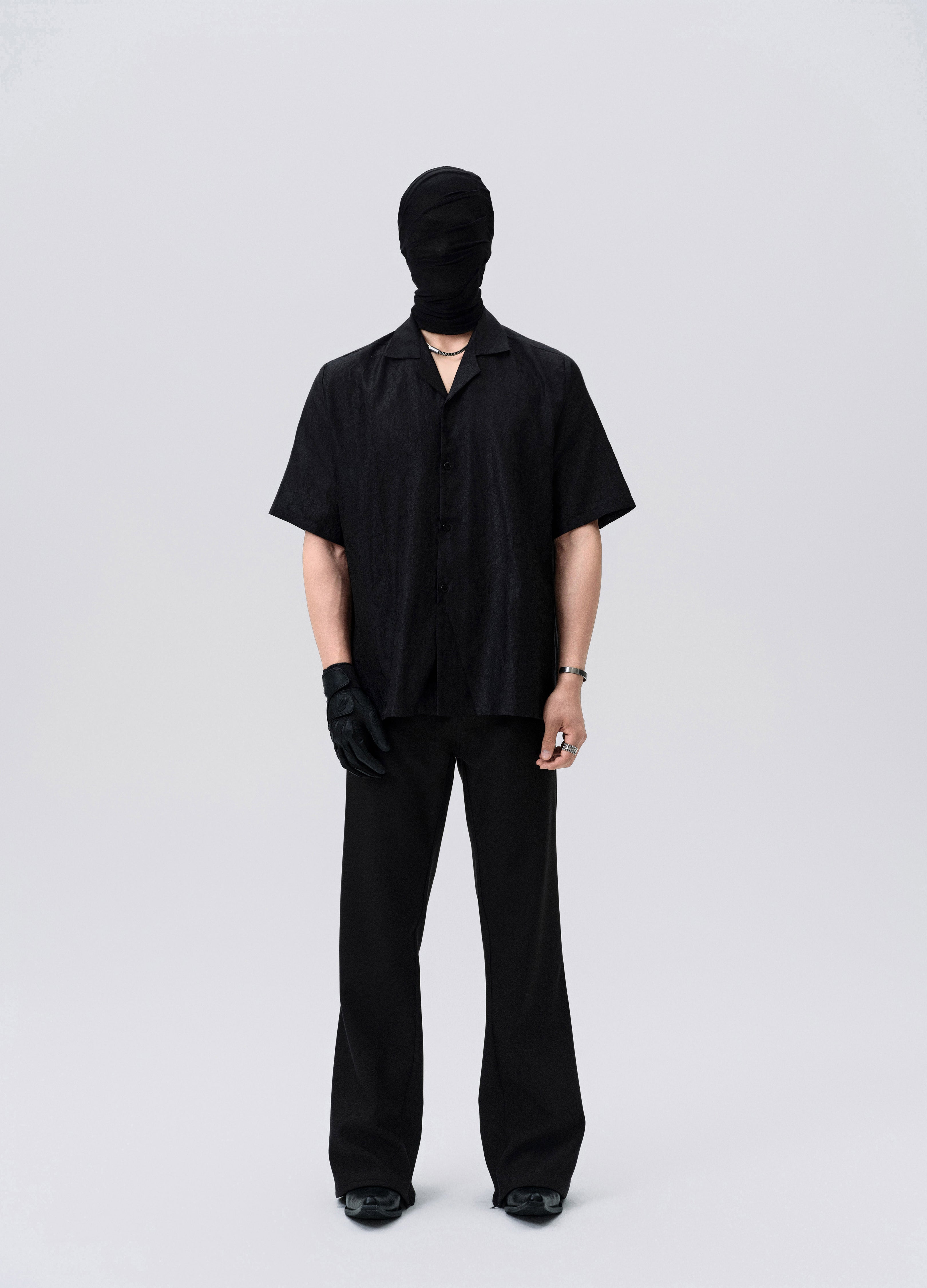 25SS STEALTH LINE A CUT TROUSERS