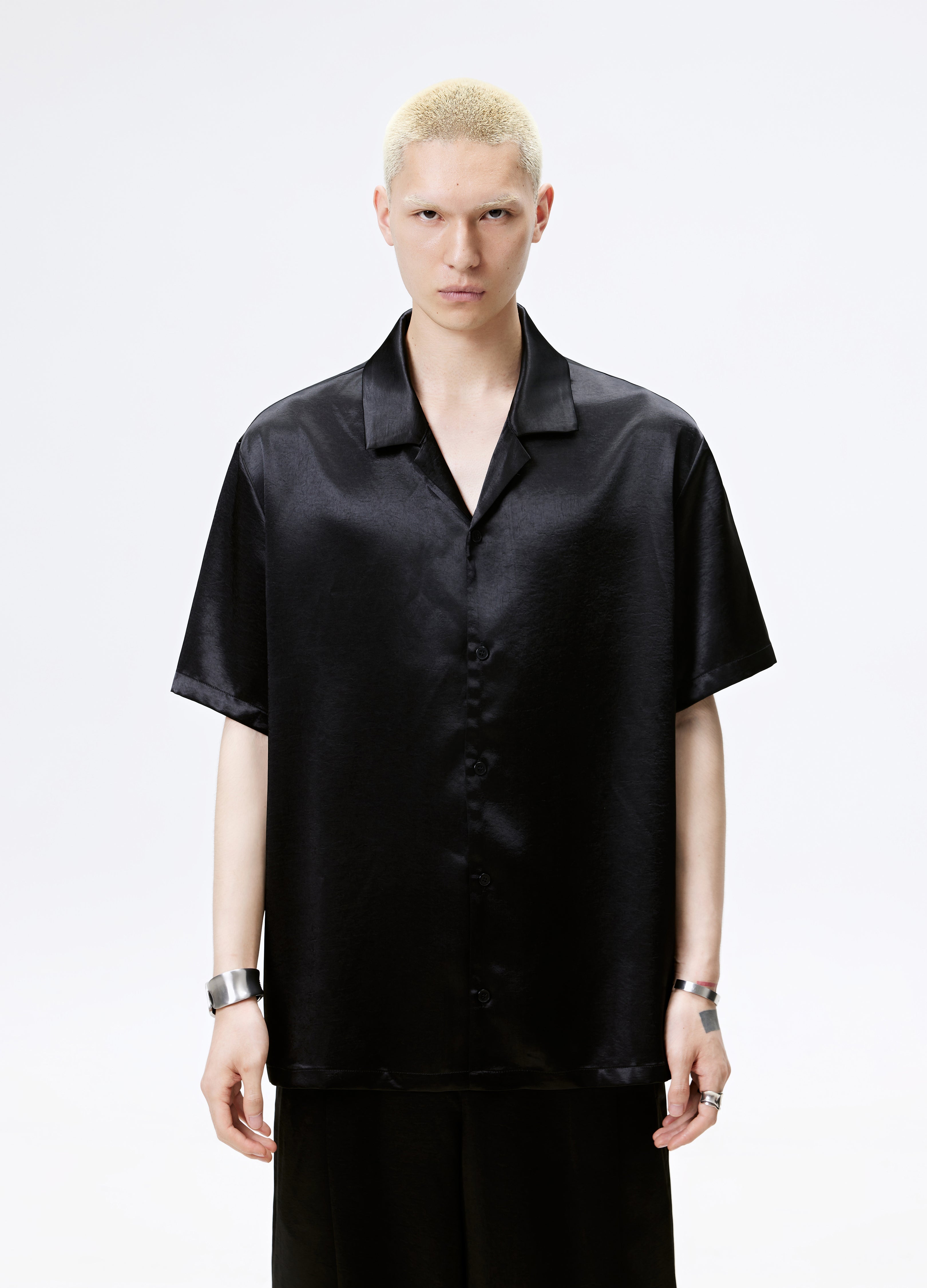 25SS SATIN CUBA LOUNGE SHIRT