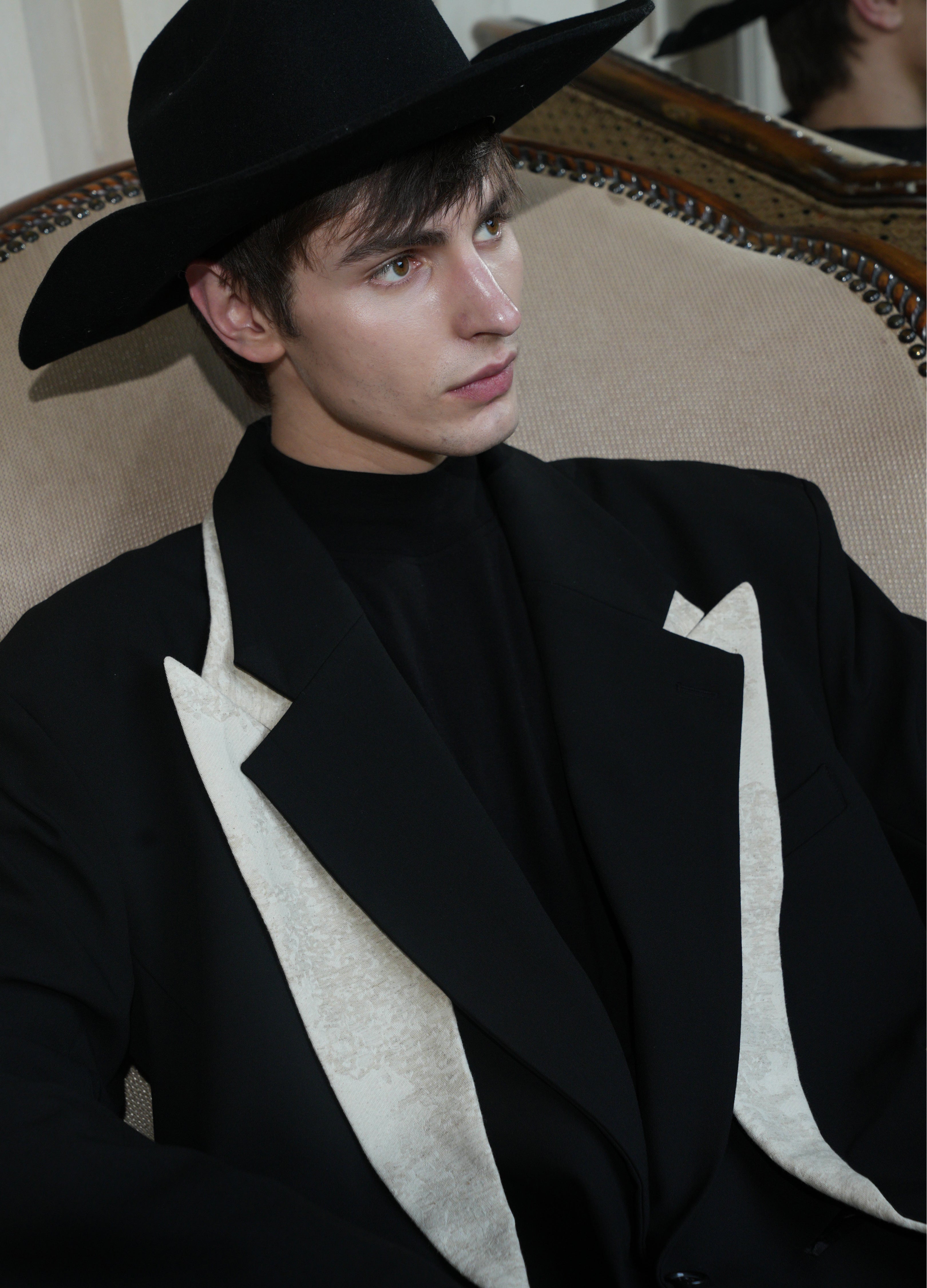 NIGHT CROWN DOUBLE-LAYER COAT