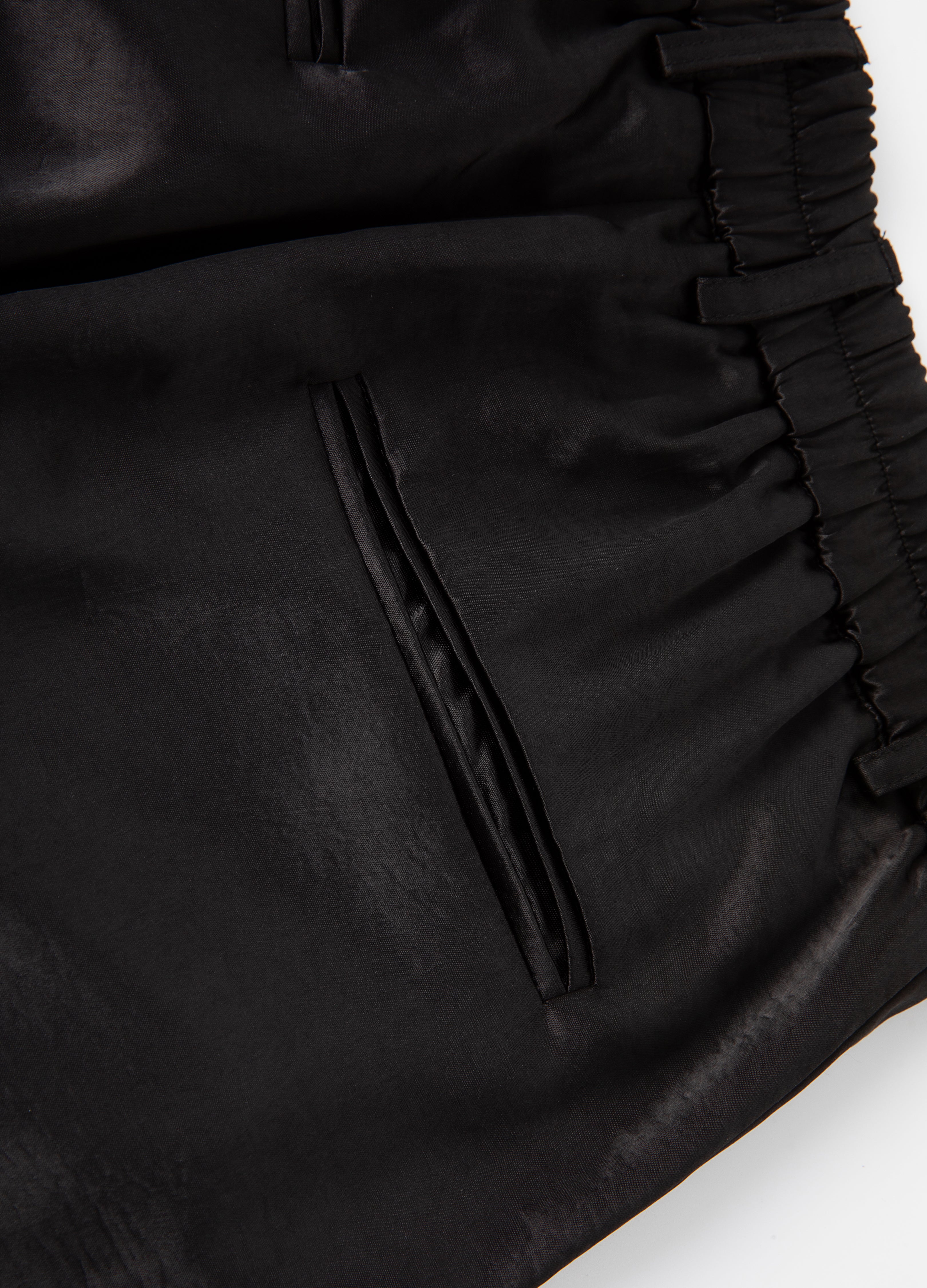 25SS SATIN FLOW WIDE PANTS