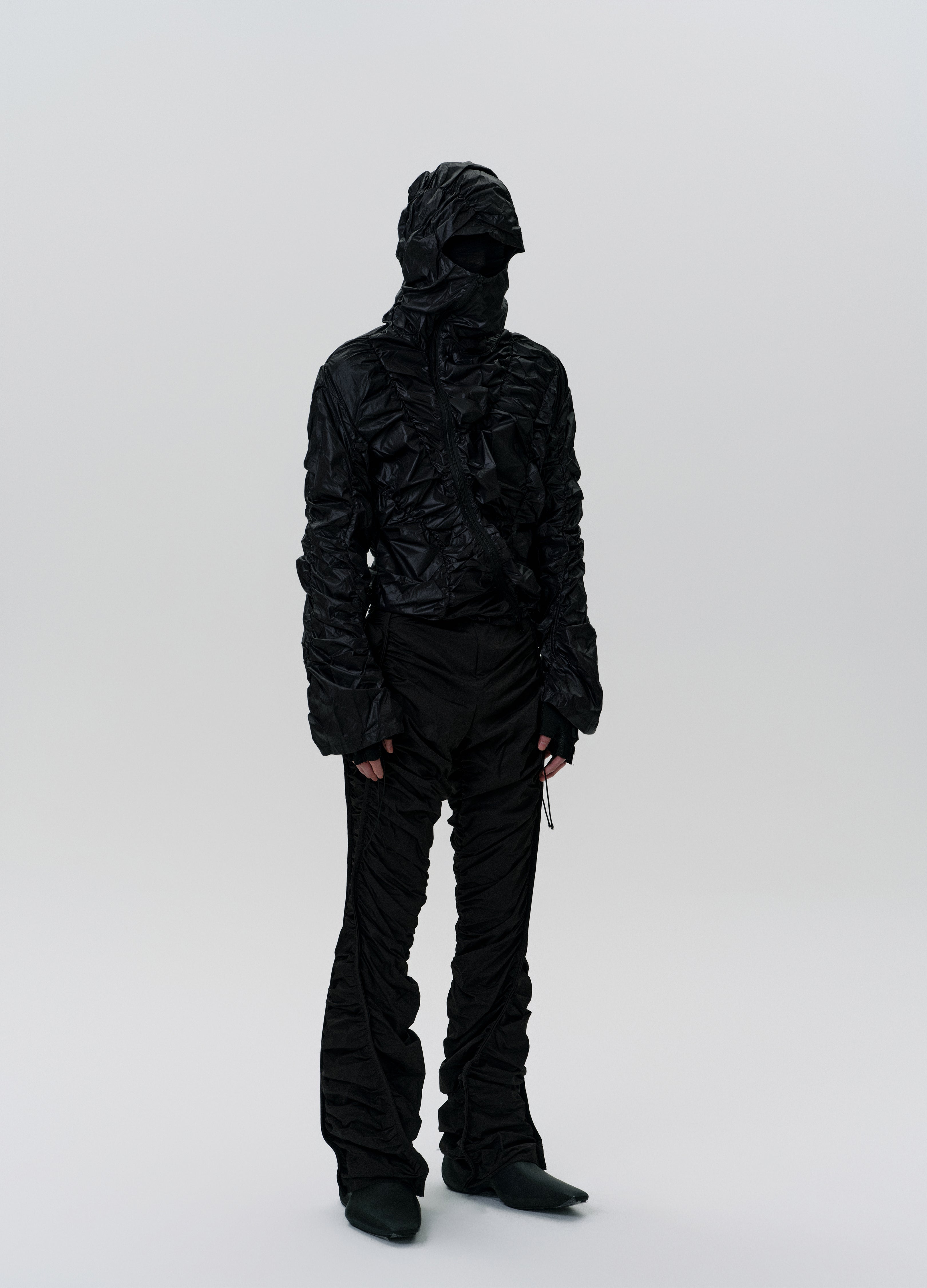 25SS RUIN WRINKLE DARK HOODED SHELL