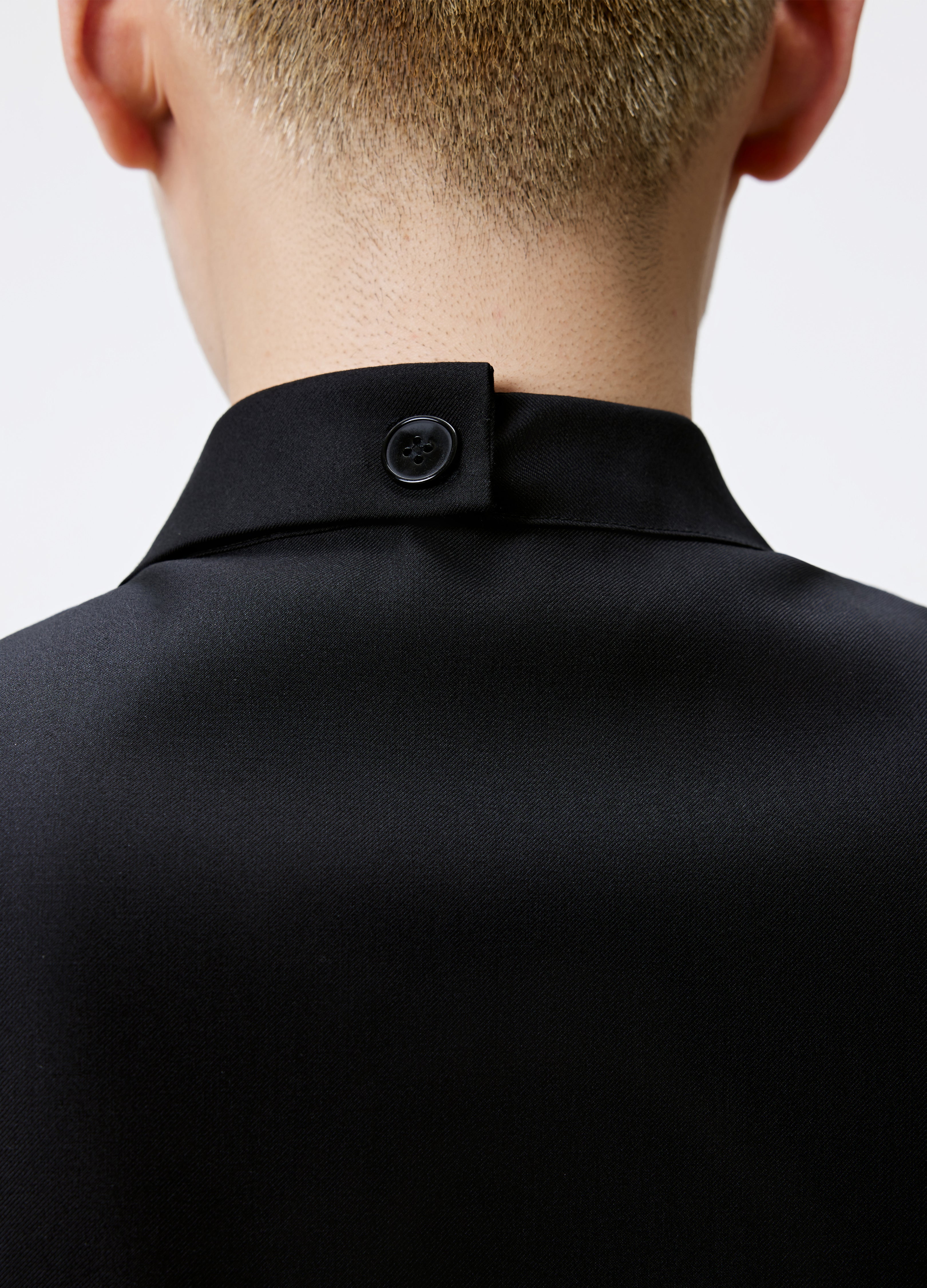 25SS DOUBLE BREAST MANDARIN SHIRT